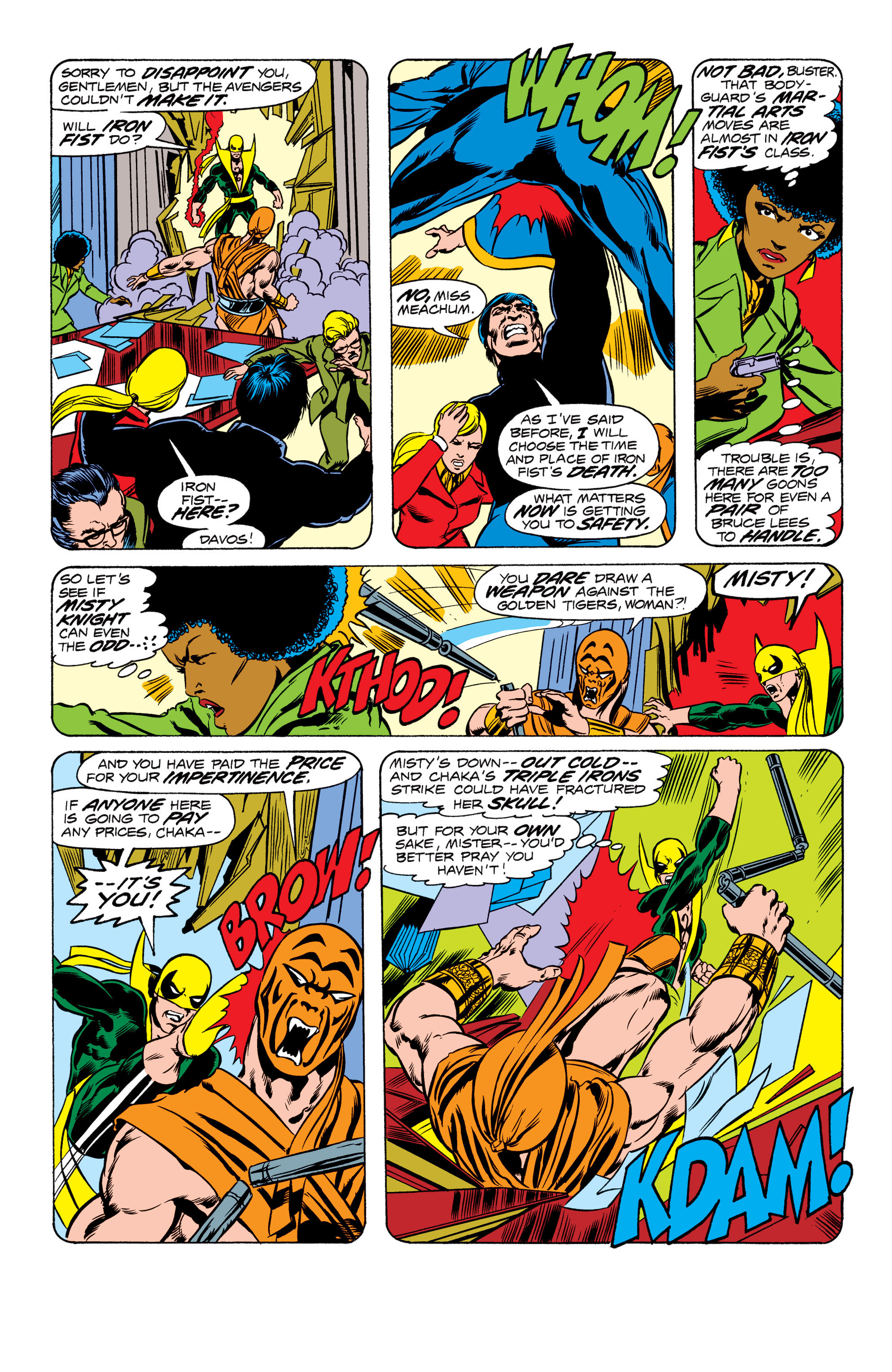 Read online Iron Fist (1975) comic -  Issue #9 - 7