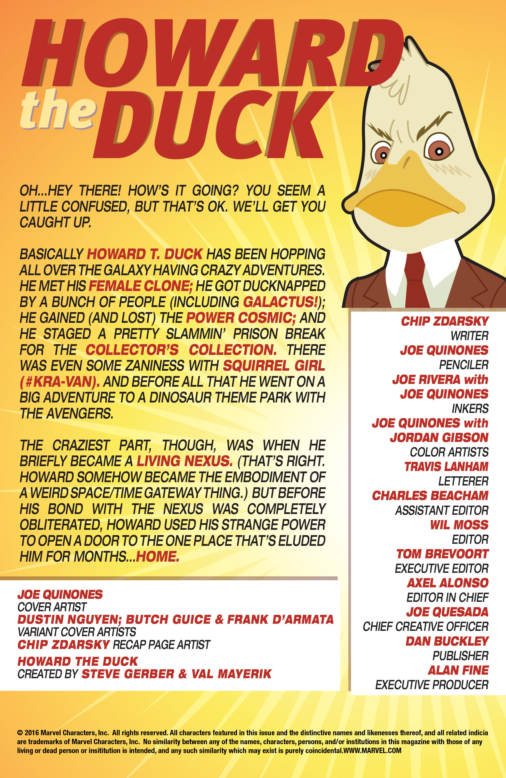 Read online Howard the Duck (2016) comic -  Issue #8 - 2