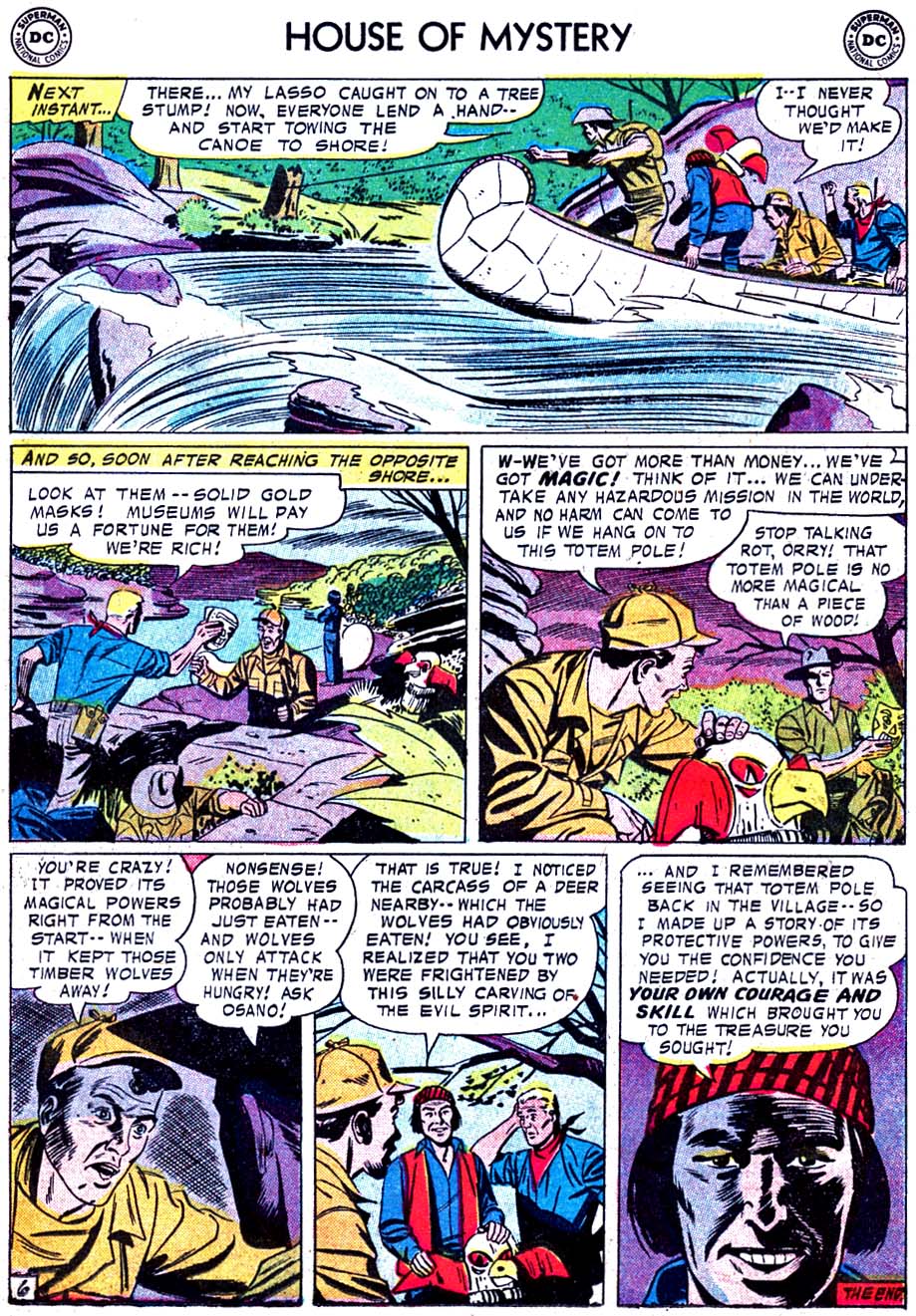 Read online House of Mystery (1951) comic -  Issue #70 - 23