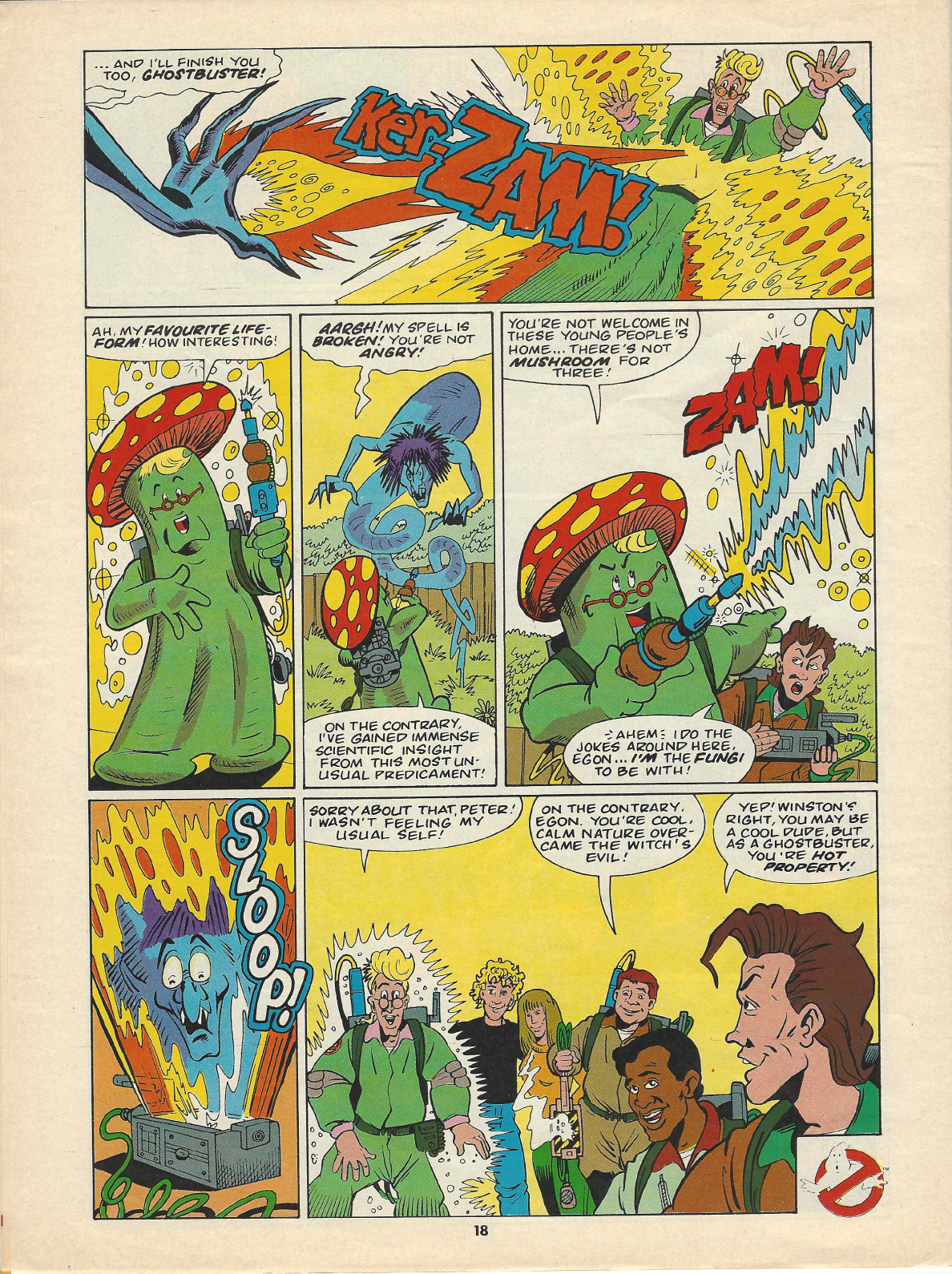 Read online The Real Ghostbusters comic -  Issue #47 - 18
