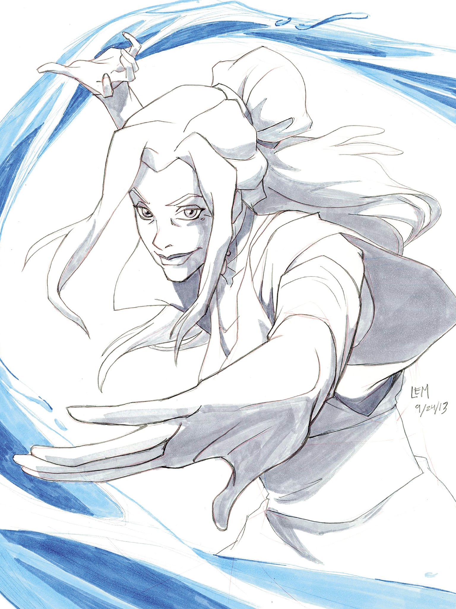 Read online The Legend of Korra: The Art of the Animated Series comic -  Issue # TPB 2 - 164