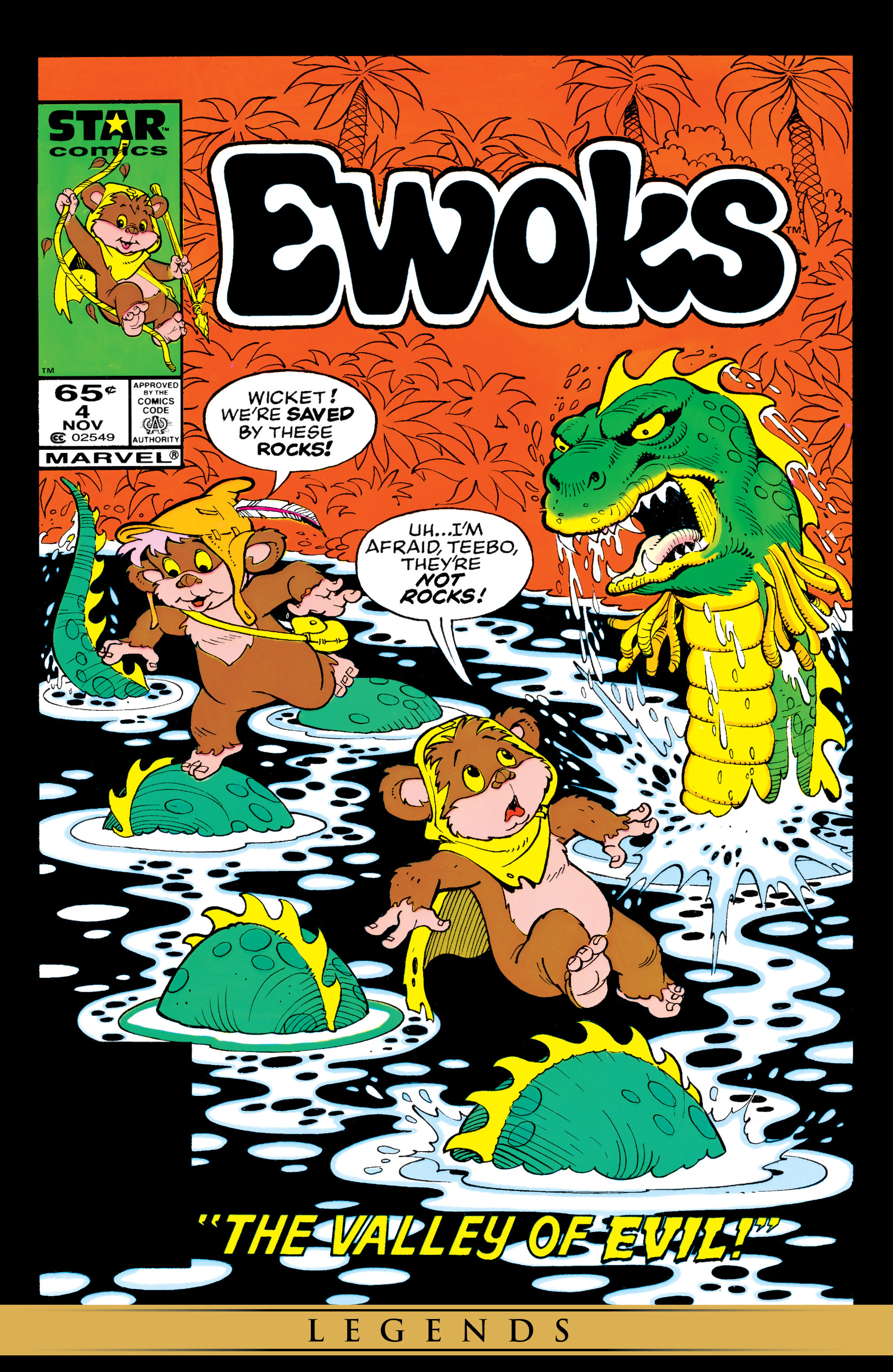Read online Ewoks comic -  Issue #4 - 1