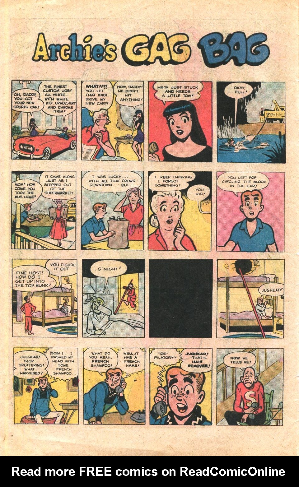 Read online Archie's TV Laugh-Out comic -  Issue #35 - 8