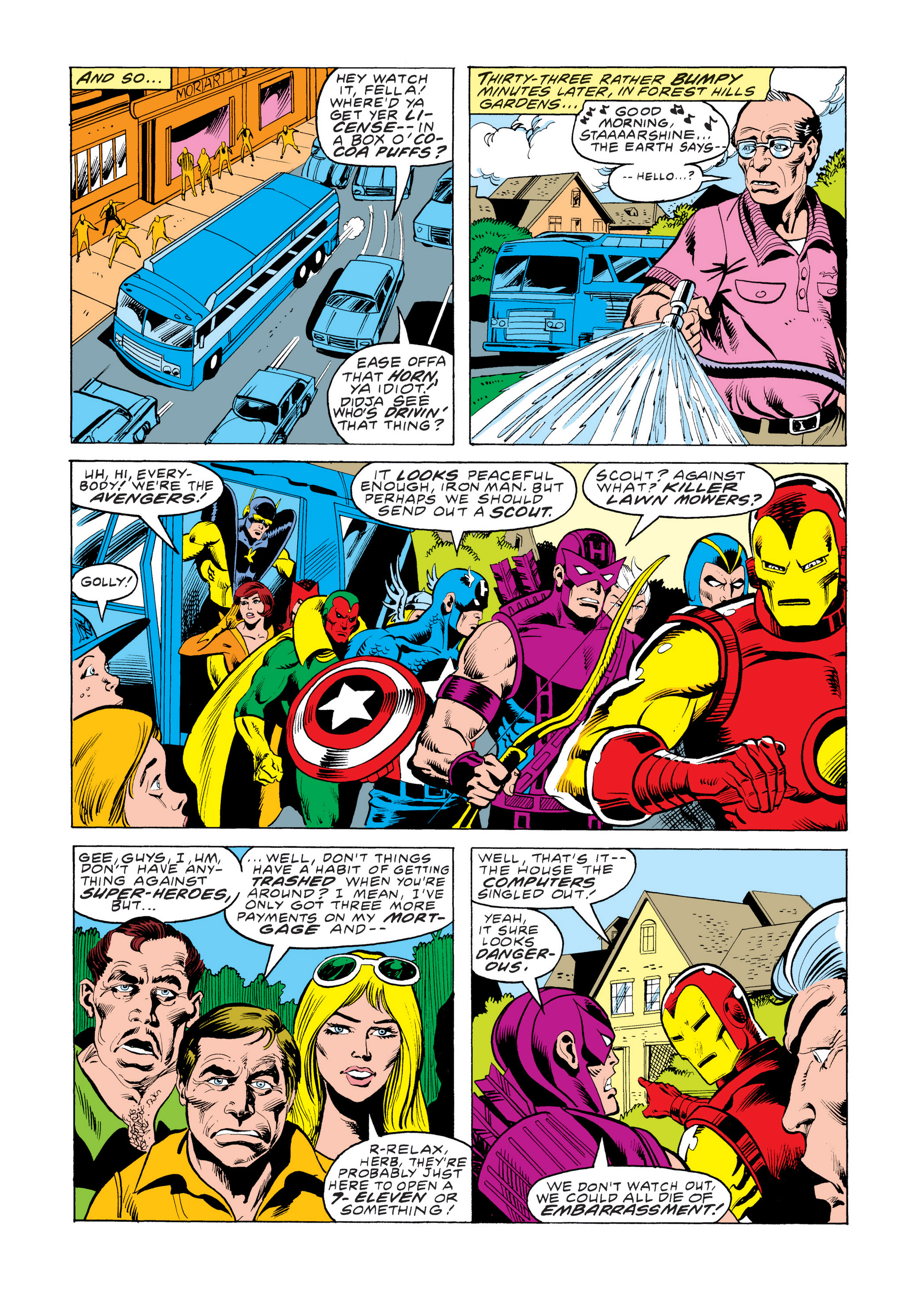 Read online Marvel Masterworks: The Avengers comic -  Issue # TPB 17 (Part 4) - 9