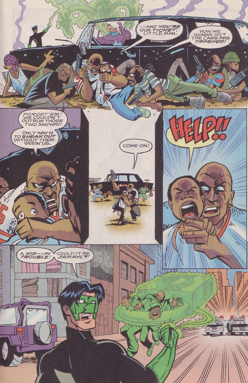 Read online Adventures in the DC Universe comic -  Issue #16 - 17