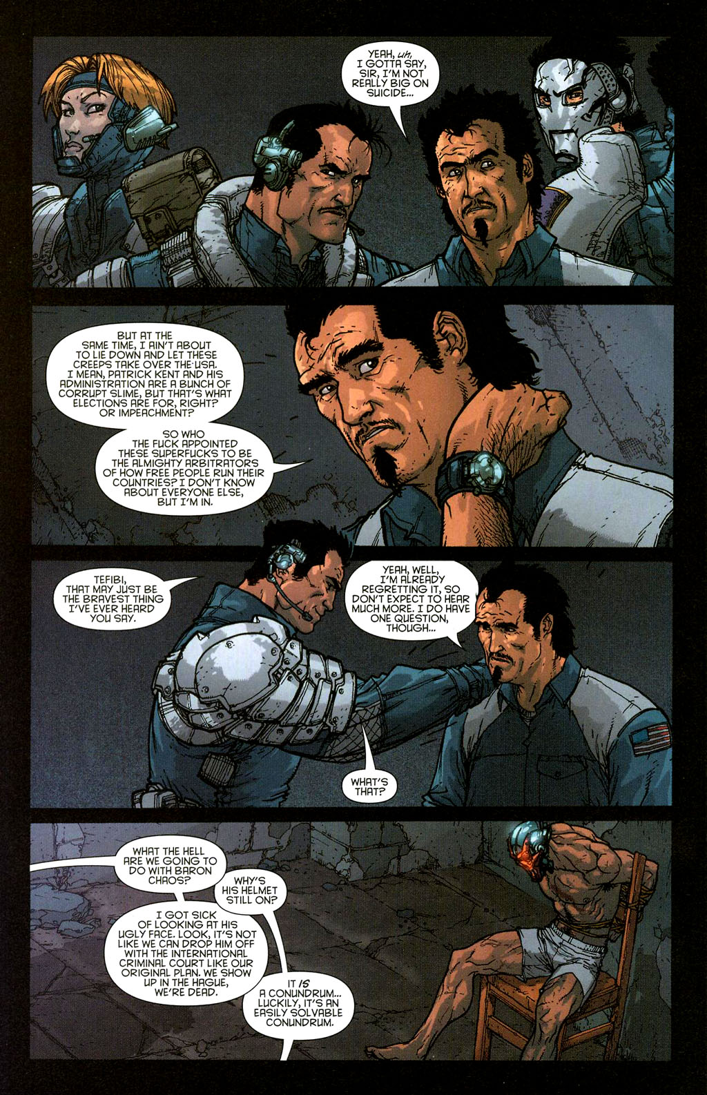 Read online Coup D'Etat comic -  Issue #2 - 22