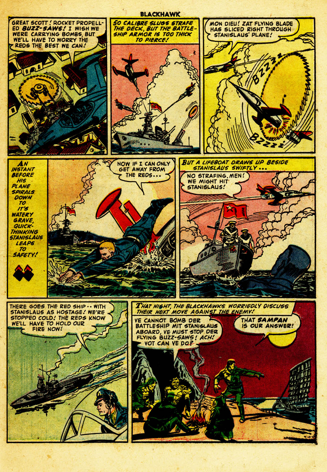 Read online Blackhawk (1957) comic -  Issue #63 - 19