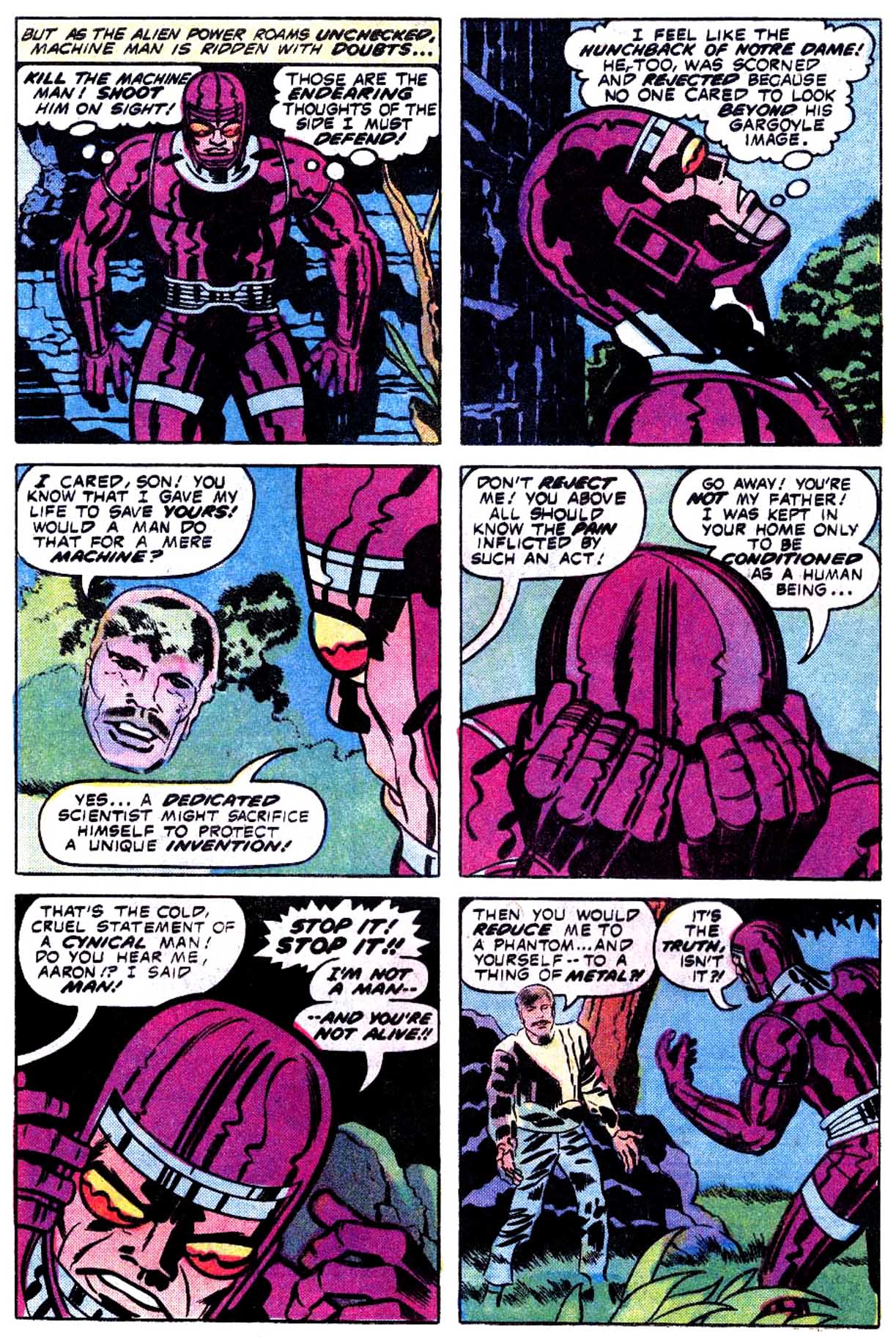 Read online Machine Man (1978) comic -  Issue #4 - 9