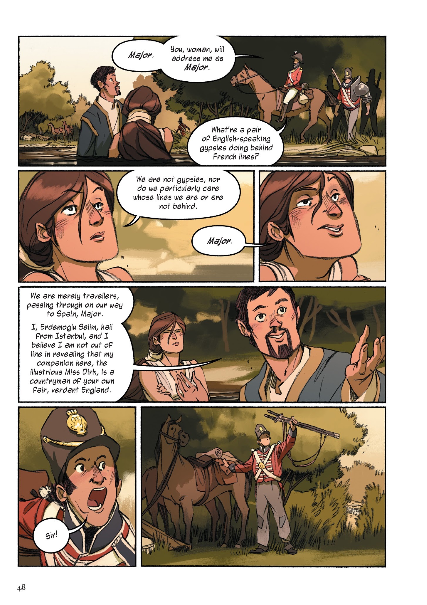 Read online Delilah Dirk and the King's Shilling comic -  Issue # TPB (Part 1) - 52