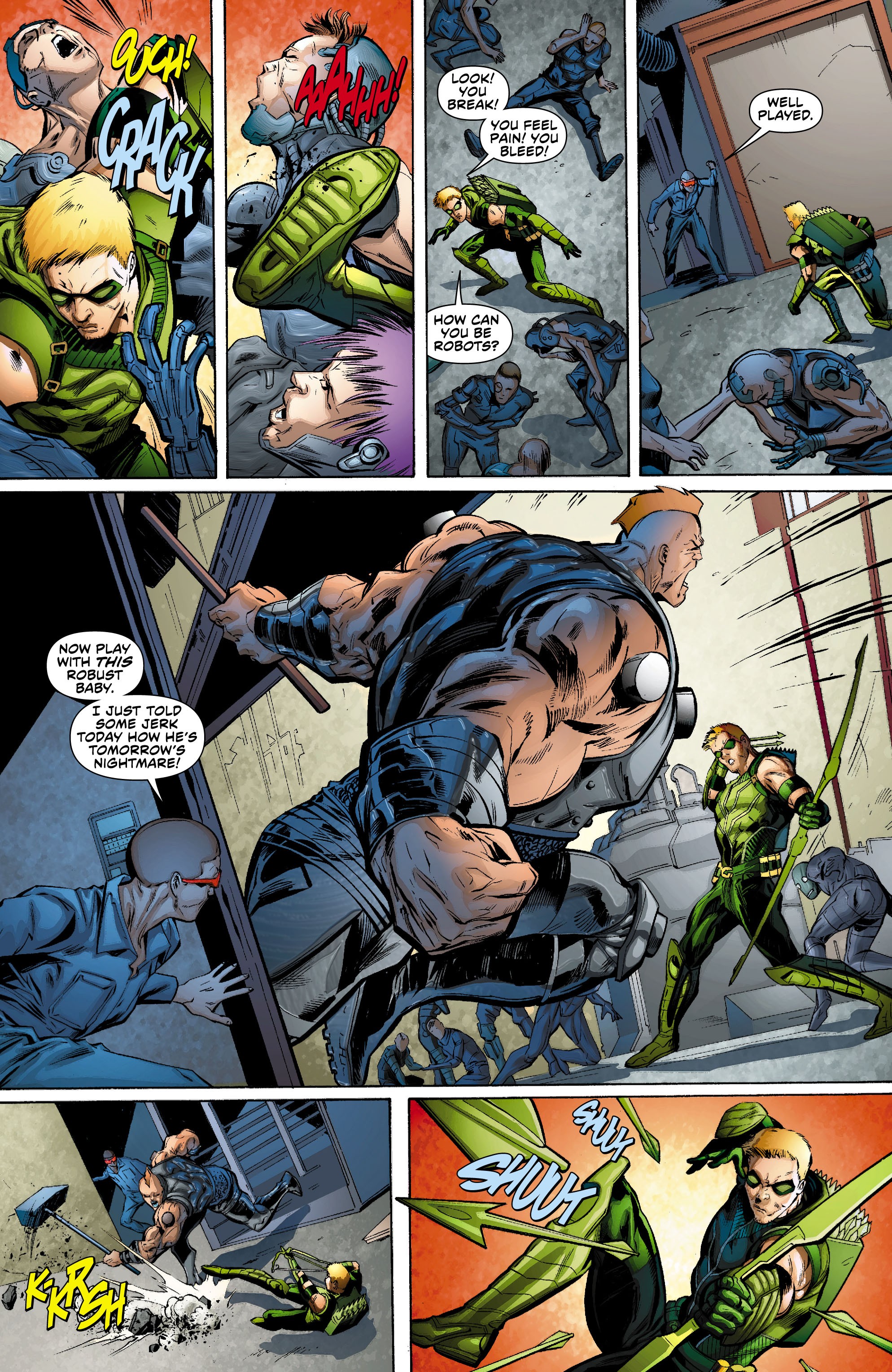 Read online Green Arrow (2011) comic -  Issue #10 - 14