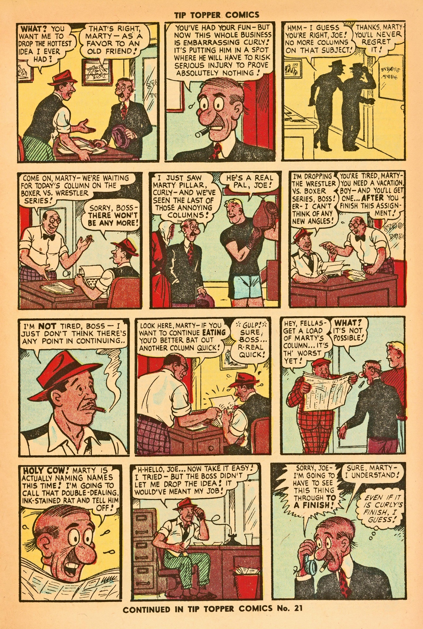 Read online Tip Topper Comics comic -  Issue #20 - 17