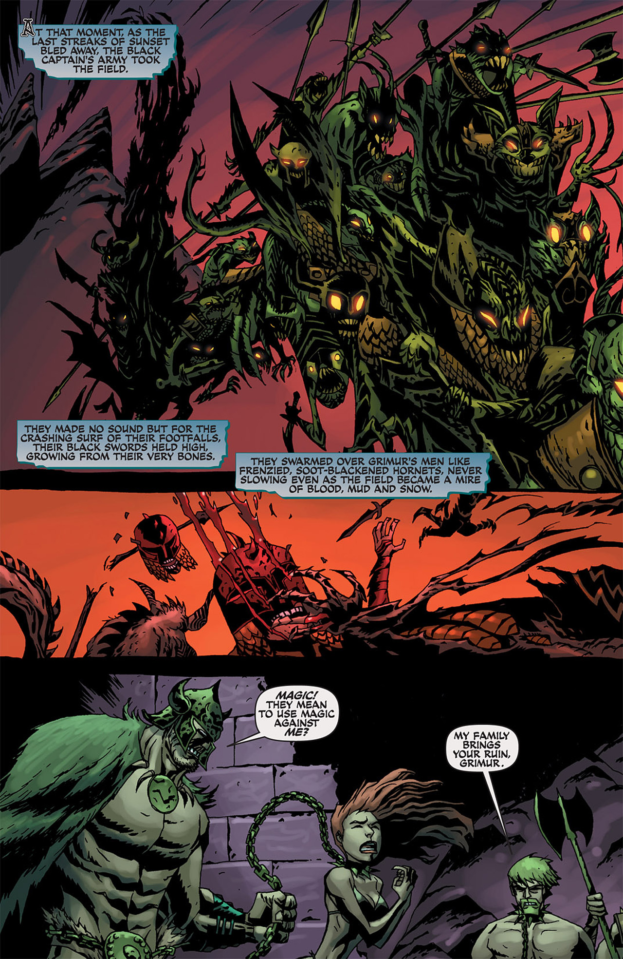 Read online The Darkness: Lodbrok's Hand comic -  Issue # Full - 15