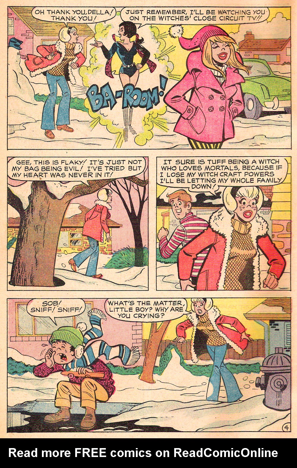 Read online Sabrina The Teenage Witch (1971) comic -  Issue #5 - 6