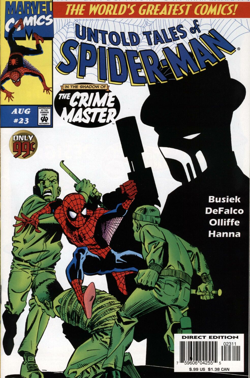 Read online Untold Tales of Spider-Man comic -  Issue #23 - 1