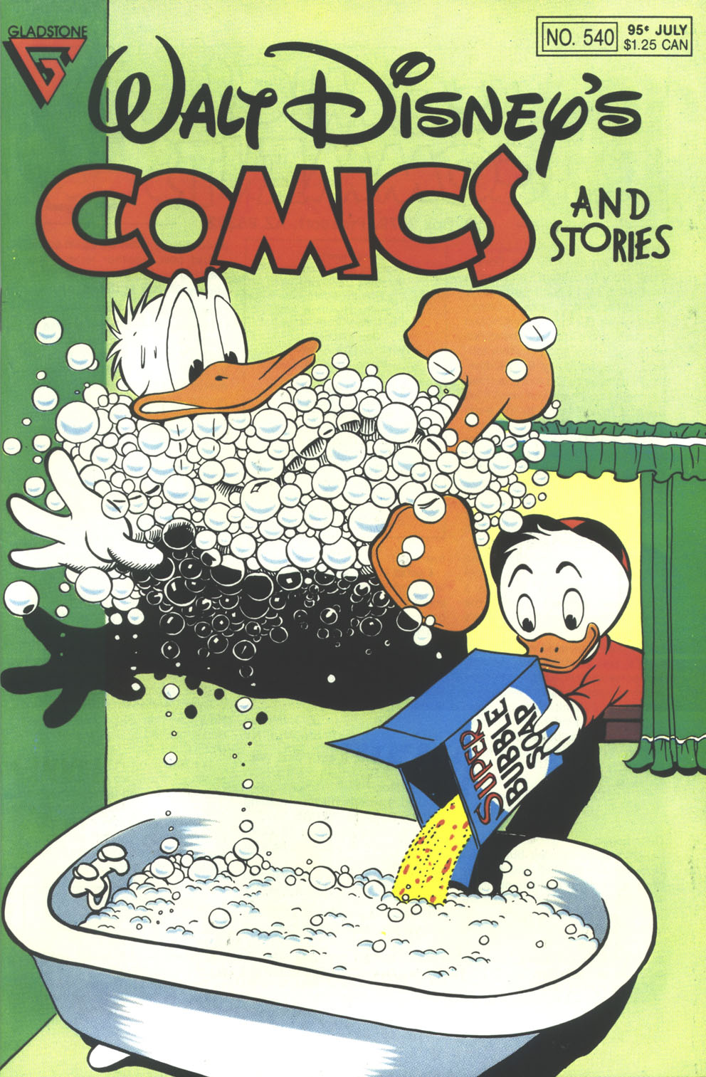 Read online Walt Disney's Comics and Stories comic -  Issue #540 - 1