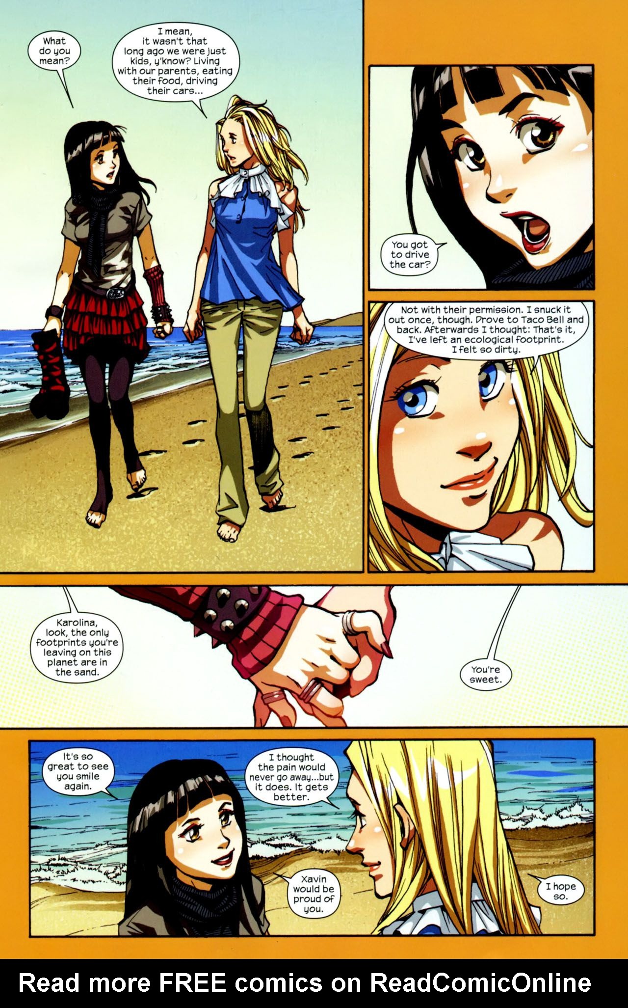 Read online Runaways (2008) comic -  Issue #7 - 6