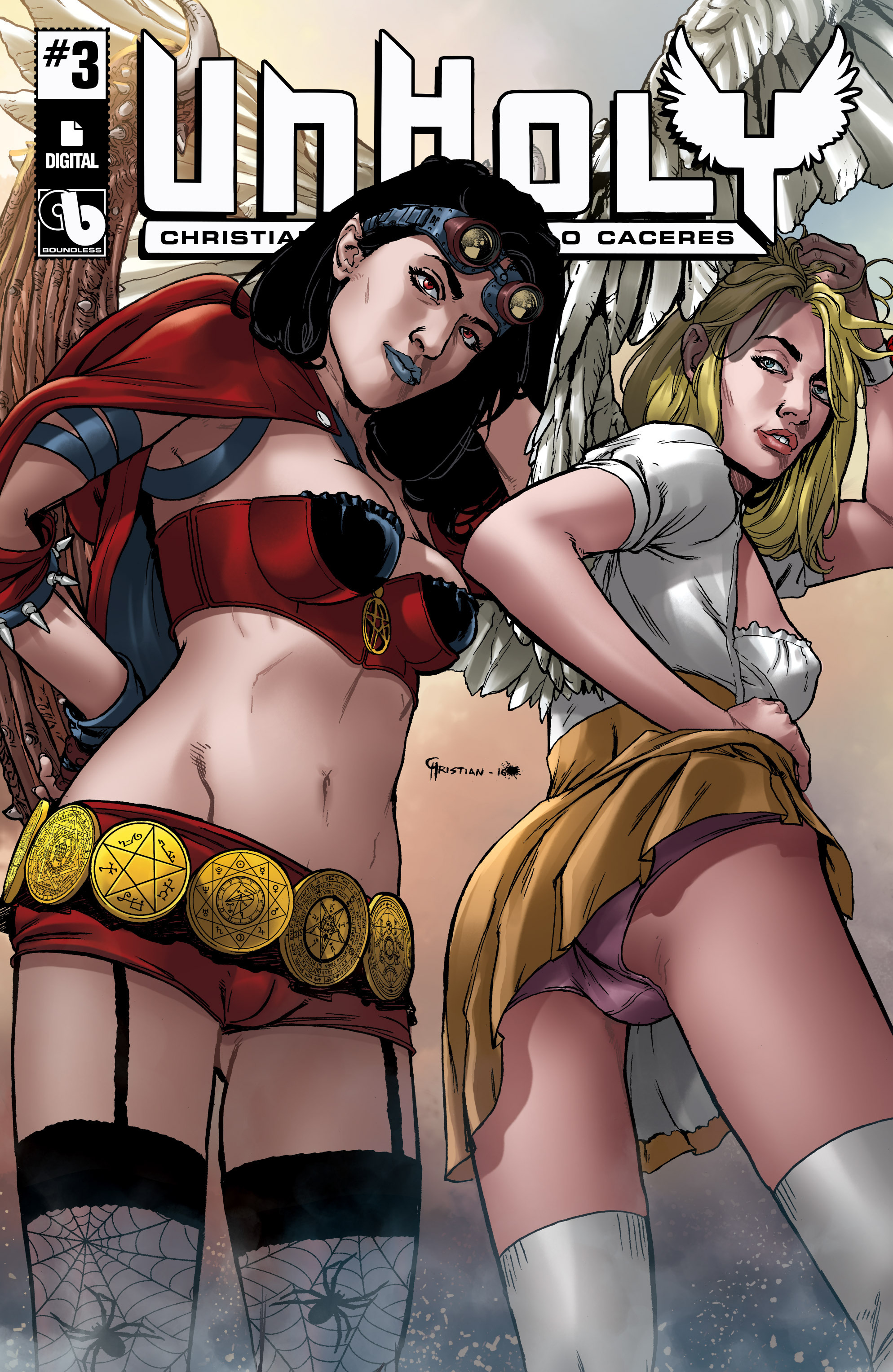 Read online UnHoly comic -  Issue #3 - 1
