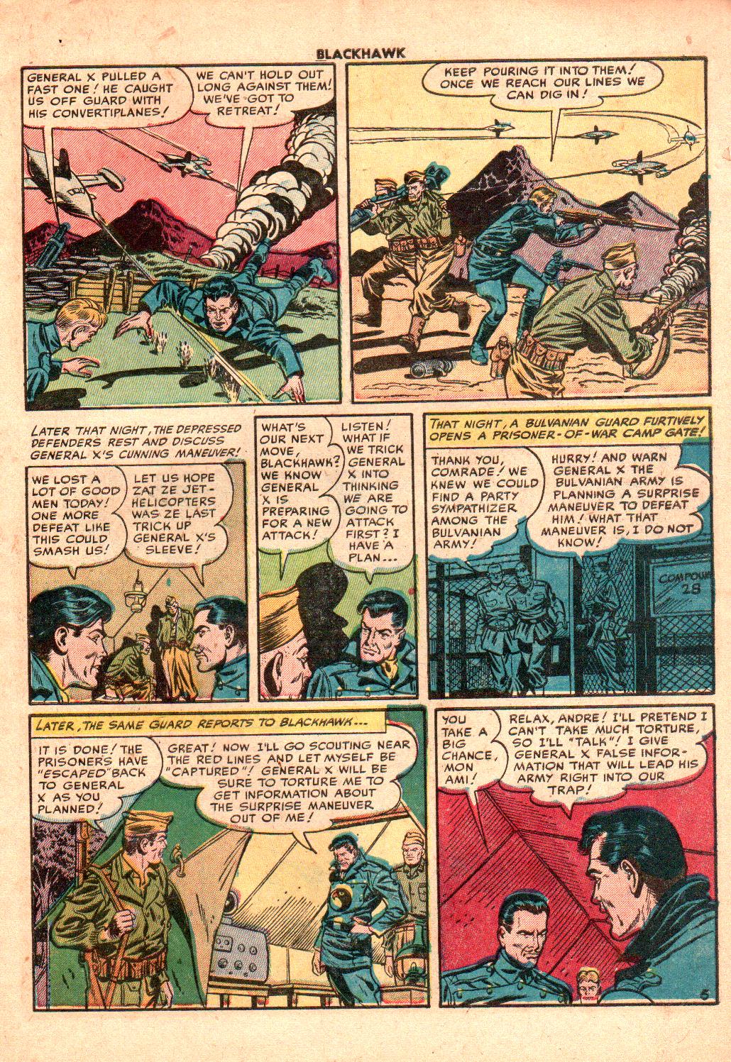 Read online Blackhawk (1957) comic -  Issue #62 - 7