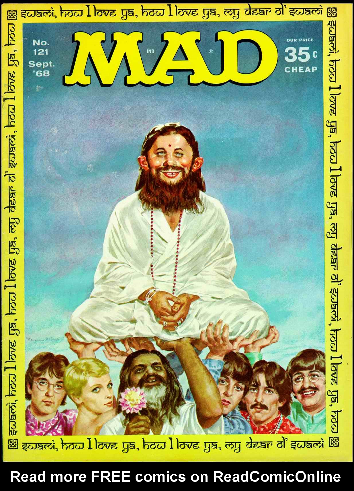 Read online MAD comic -  Issue #121 - 1