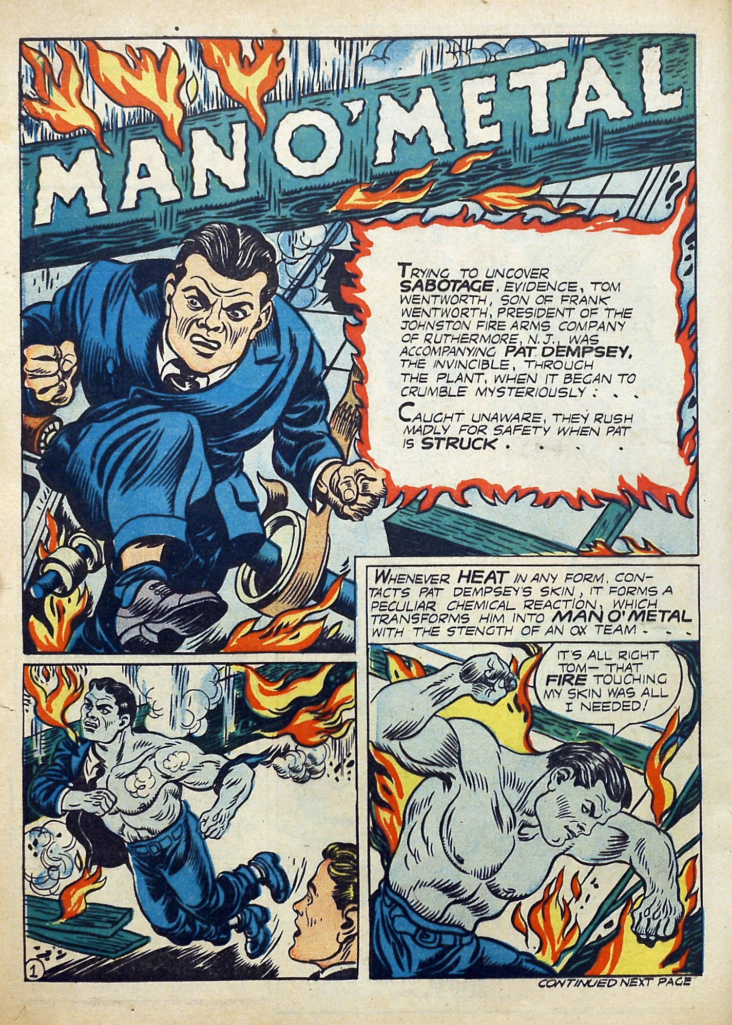 Read online Reg'lar Fellers Heroic Comics comic -  Issue #13 - 14