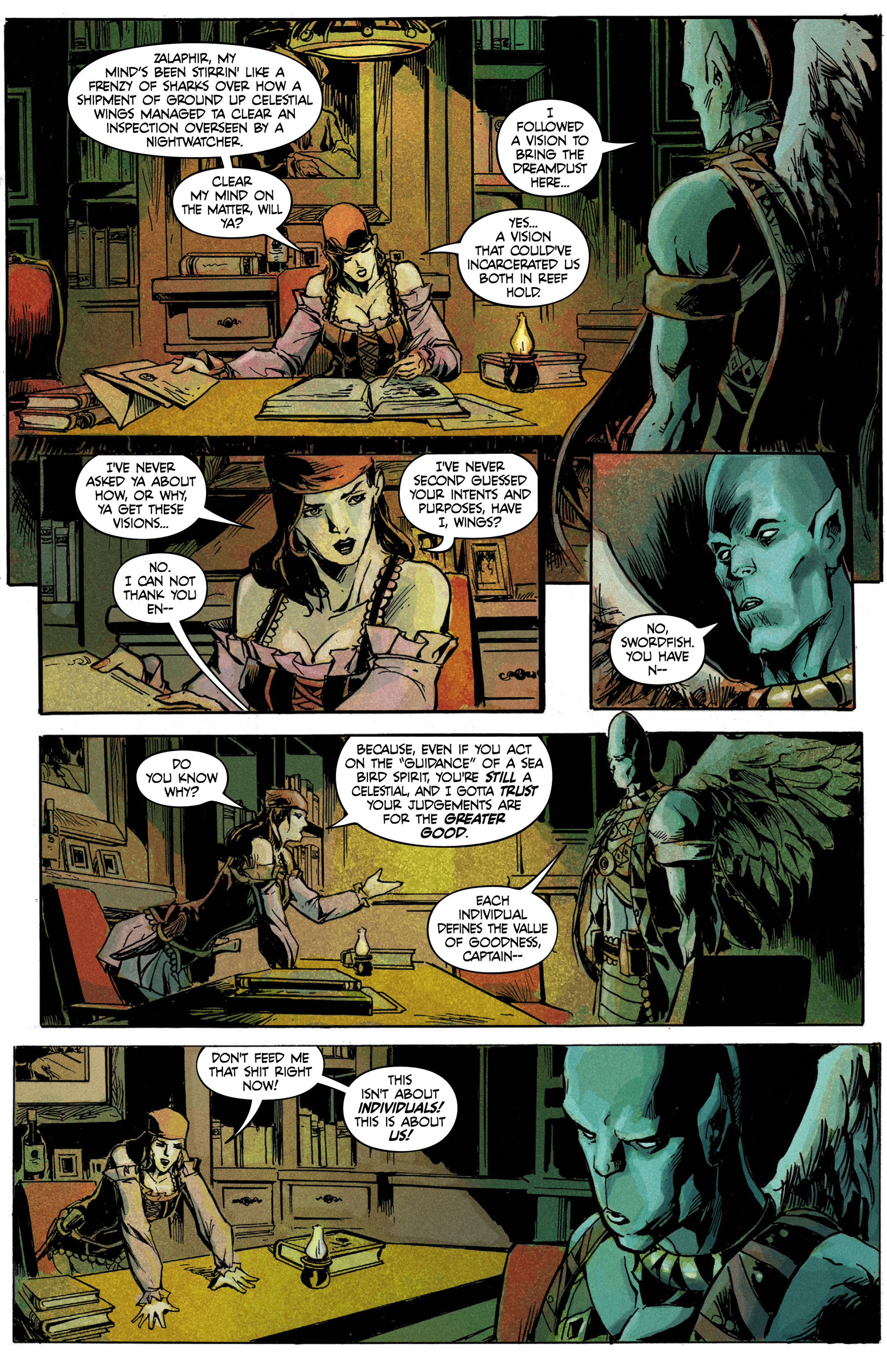 Read online Raven Nevermore comic -  Issue #5 - 18