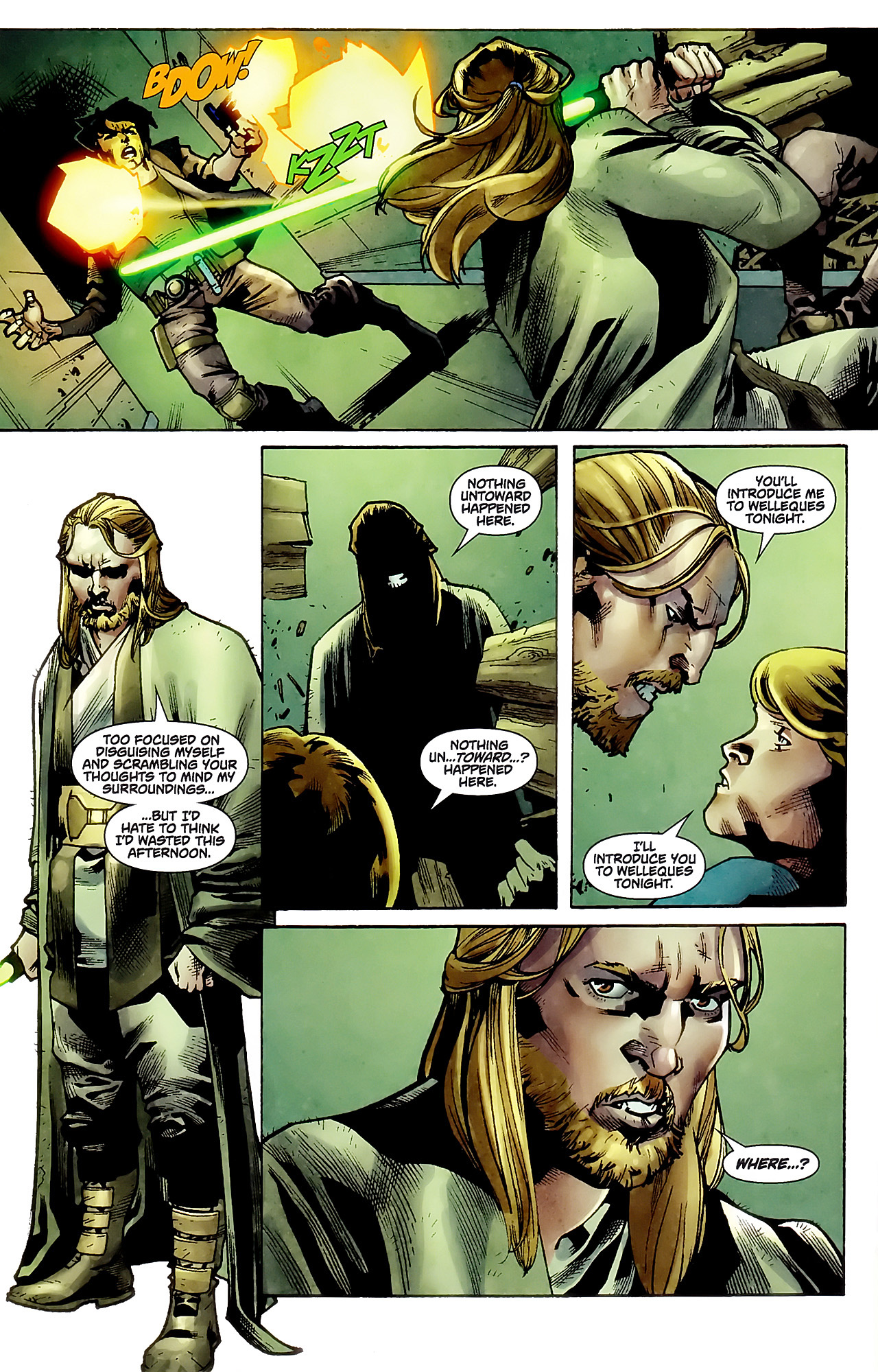 Read online Star Wars: Jedi - The Dark Side comic -  Issue #3 - 16