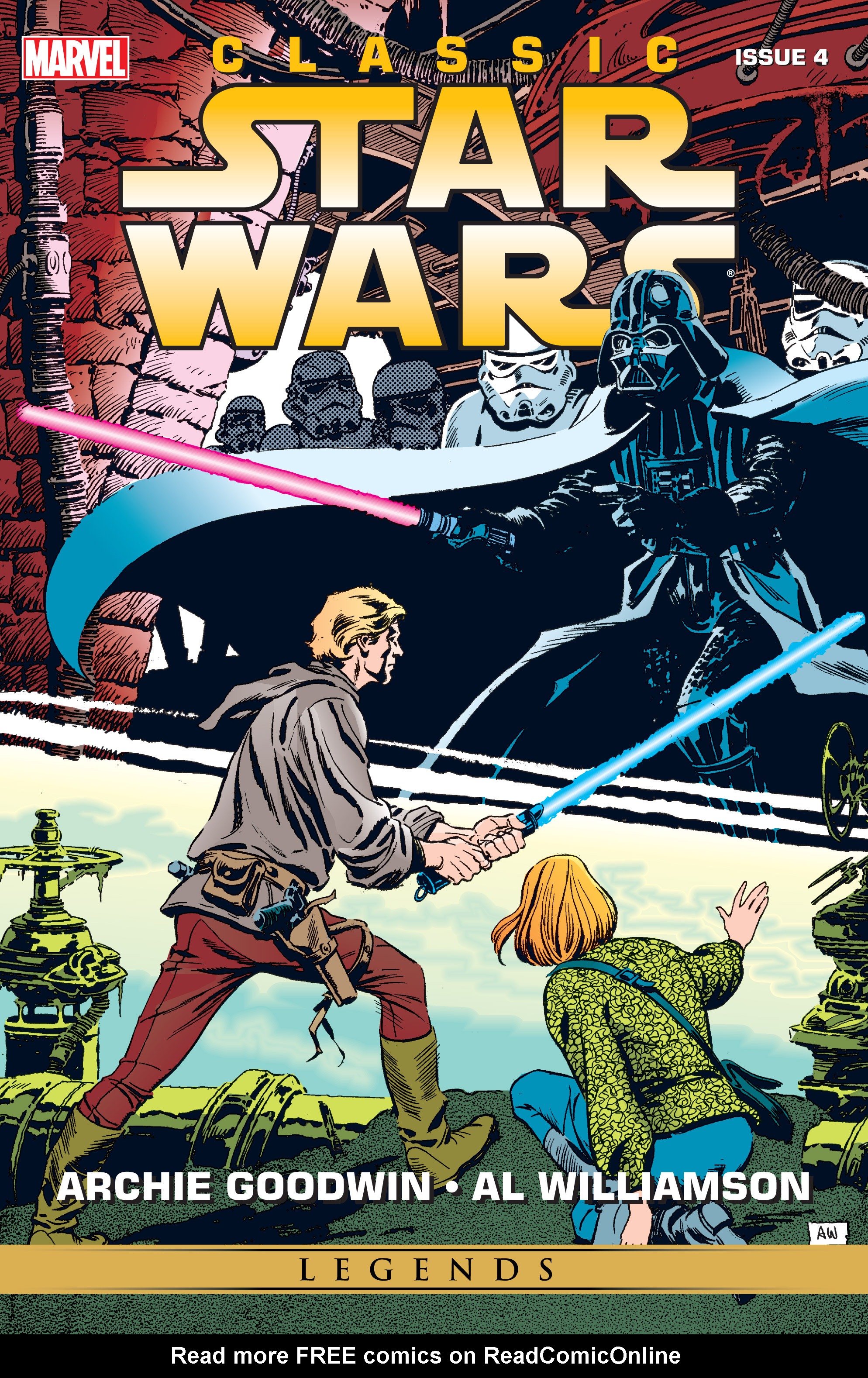 Read online Classic Star Wars comic -  Issue #4 - 1
