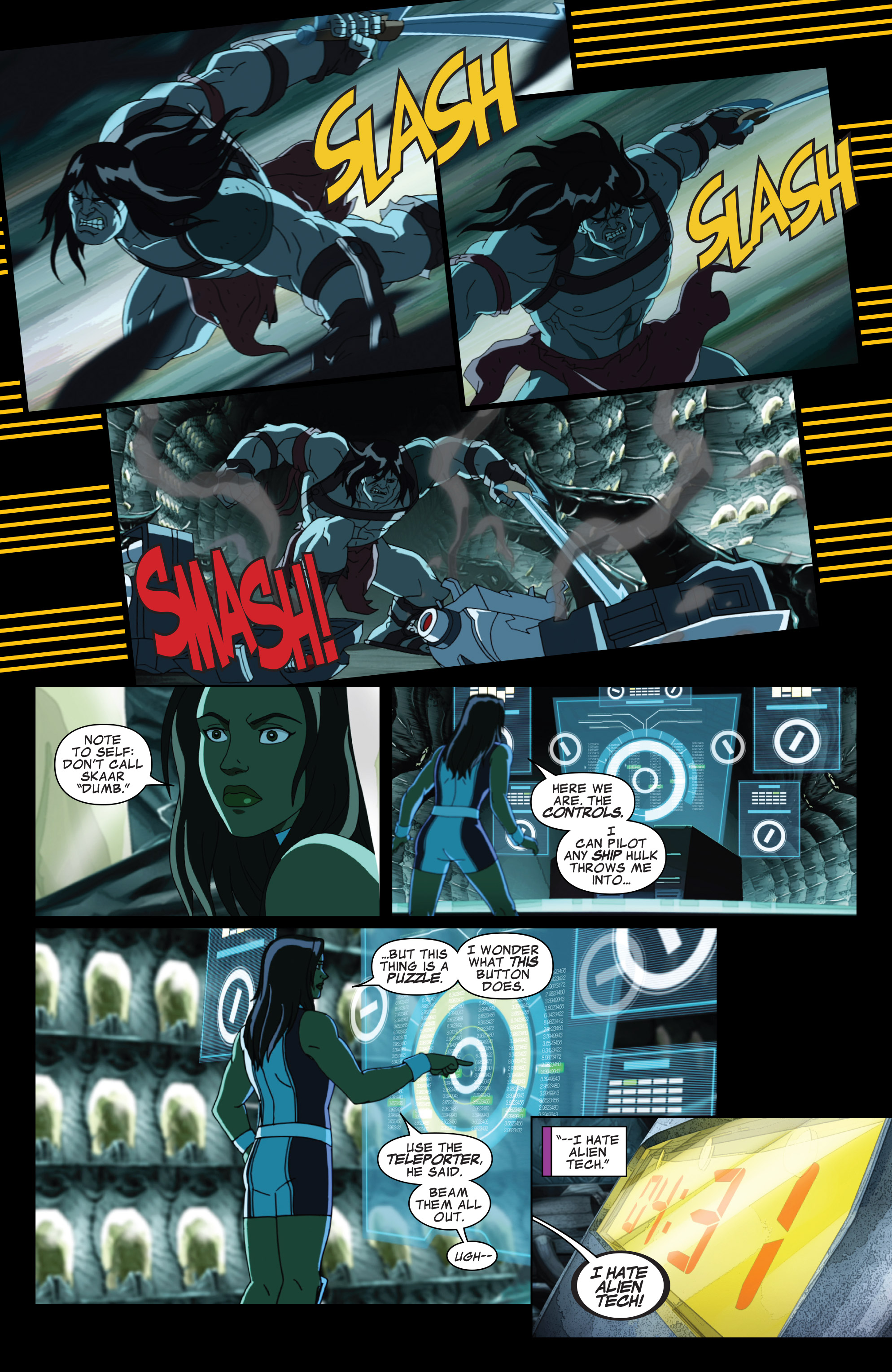 Read online Marvel Universe Hulk: Agents of S.M.A.S.H. comic -  Issue #3 - 15