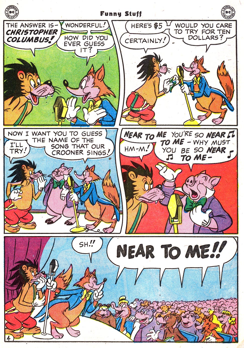 Read online Funny Stuff comic -  Issue #22 - 37