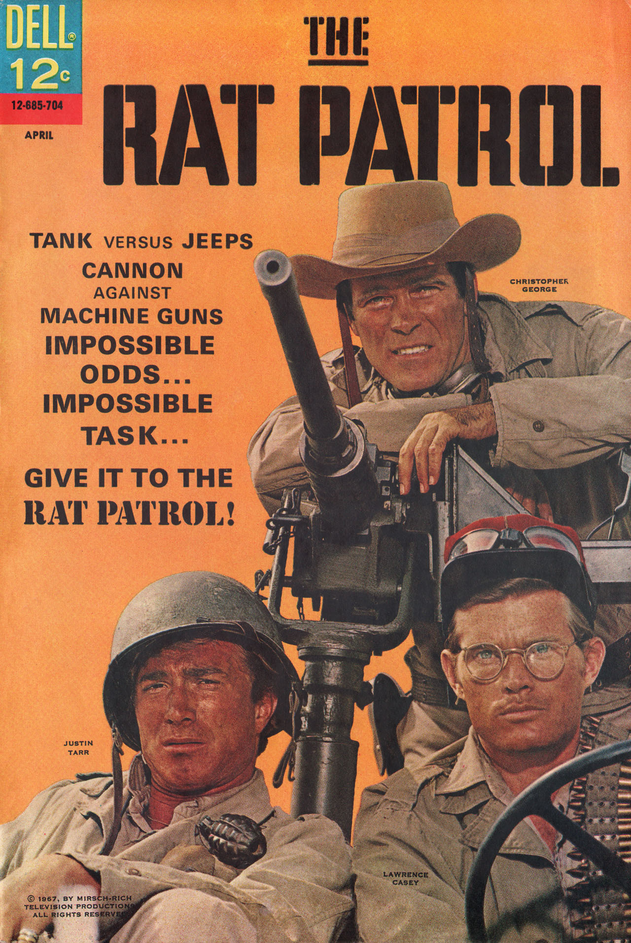 Read online The Rat Patrol comic -  Issue #2 - 1