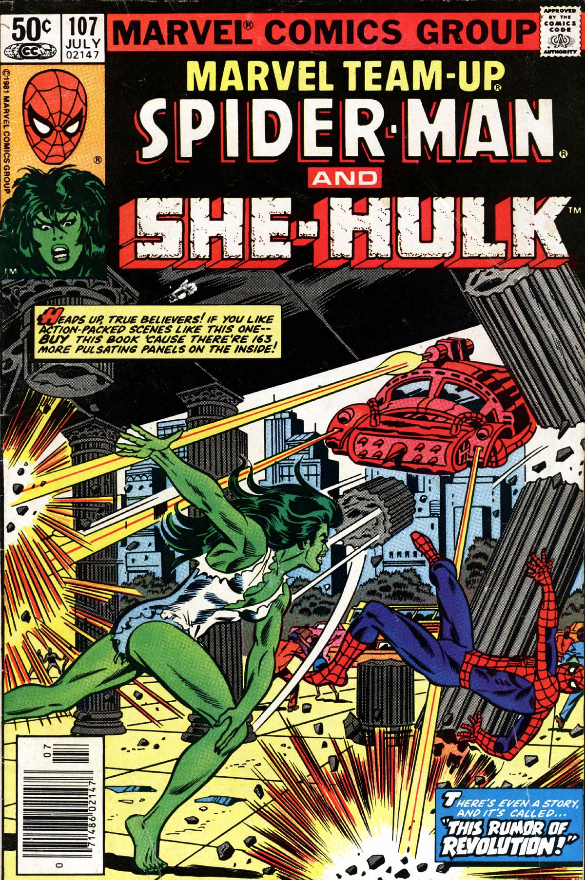 Read online Marvel Team-Up (1972) comic -  Issue #107 - 1