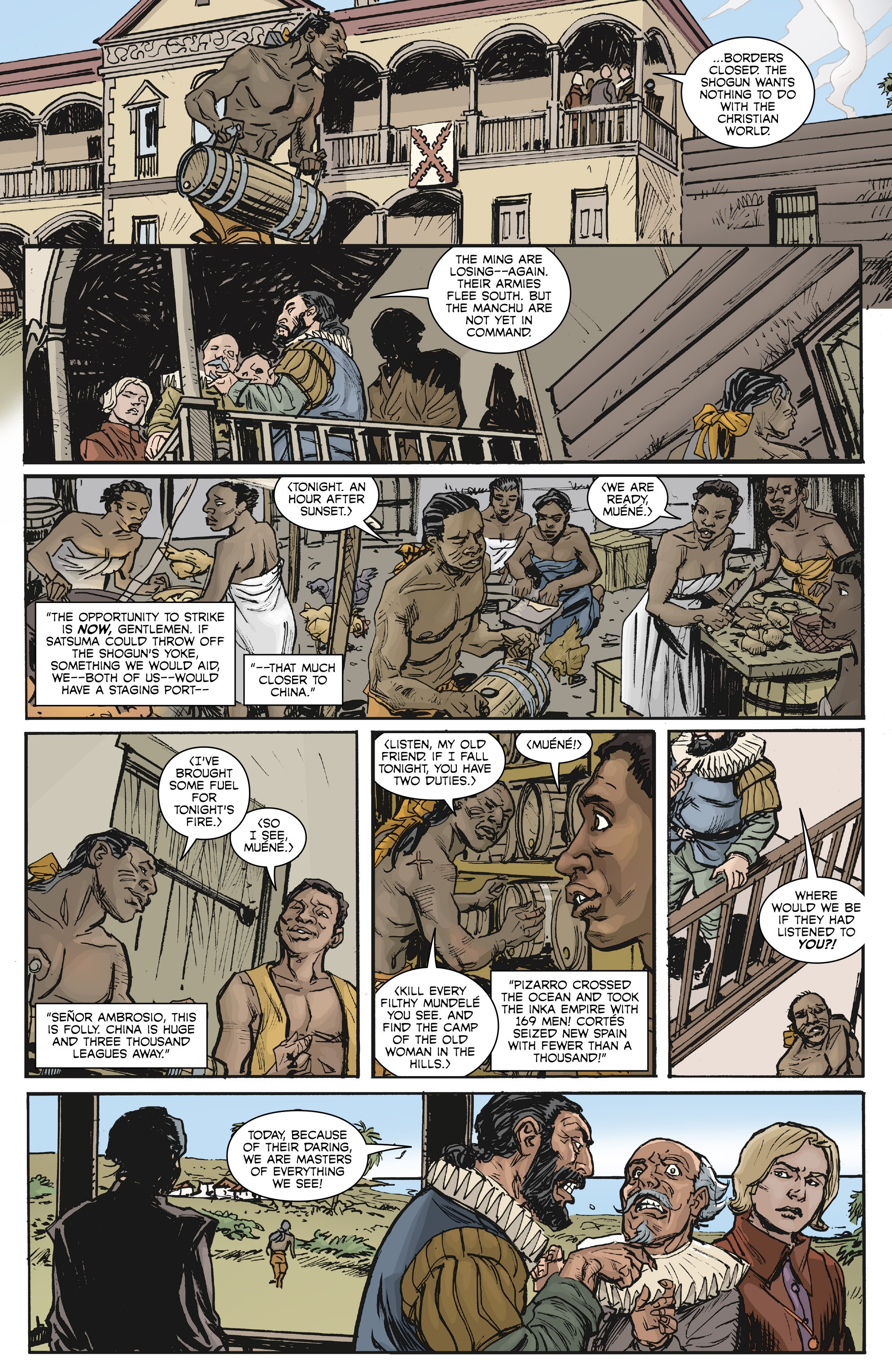 Read online Cimarronin: Fall of the Cross comic -  Issue # TPB - 13