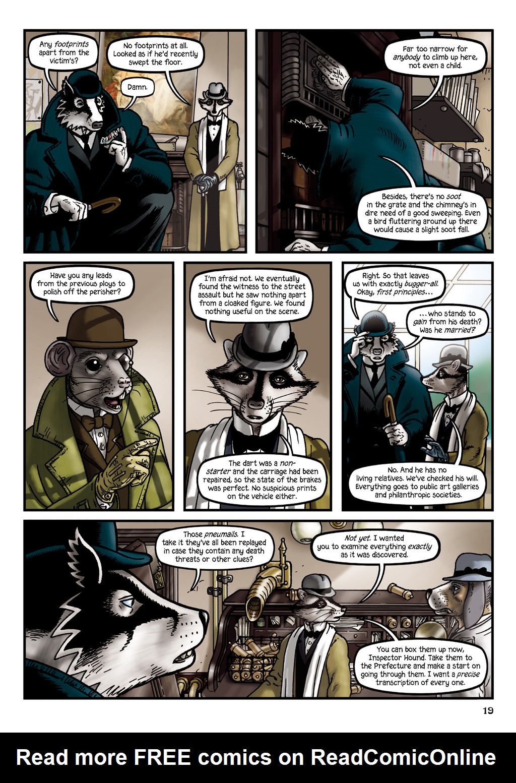 Read online Grandville Bête Noire comic -  Issue # TPB - 22