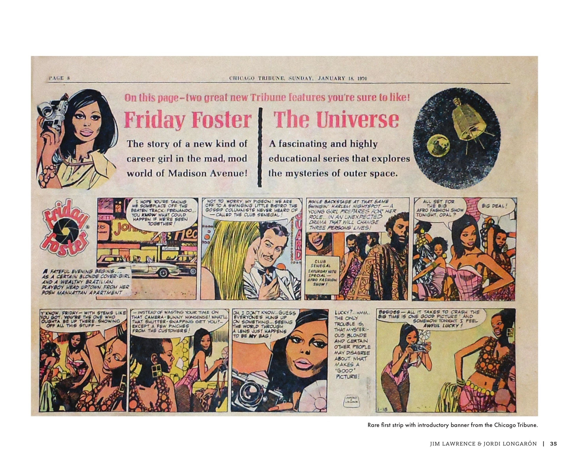 Read online Friday Foster: The Sunday Strips comic -  Issue # TPB (Part 1) - 36