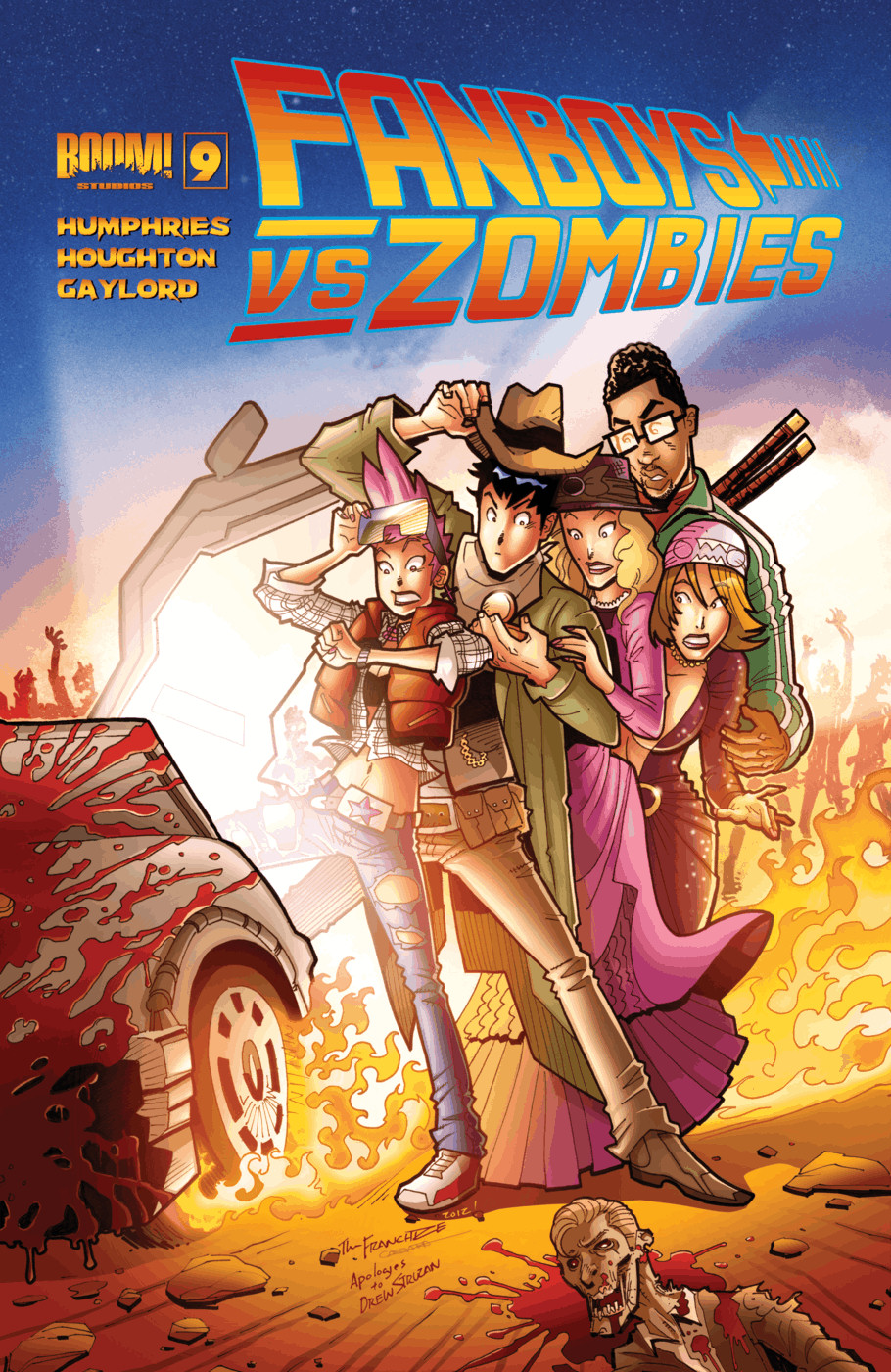 Read online Fanboys vs. Zombies comic -  Issue #9 - 1