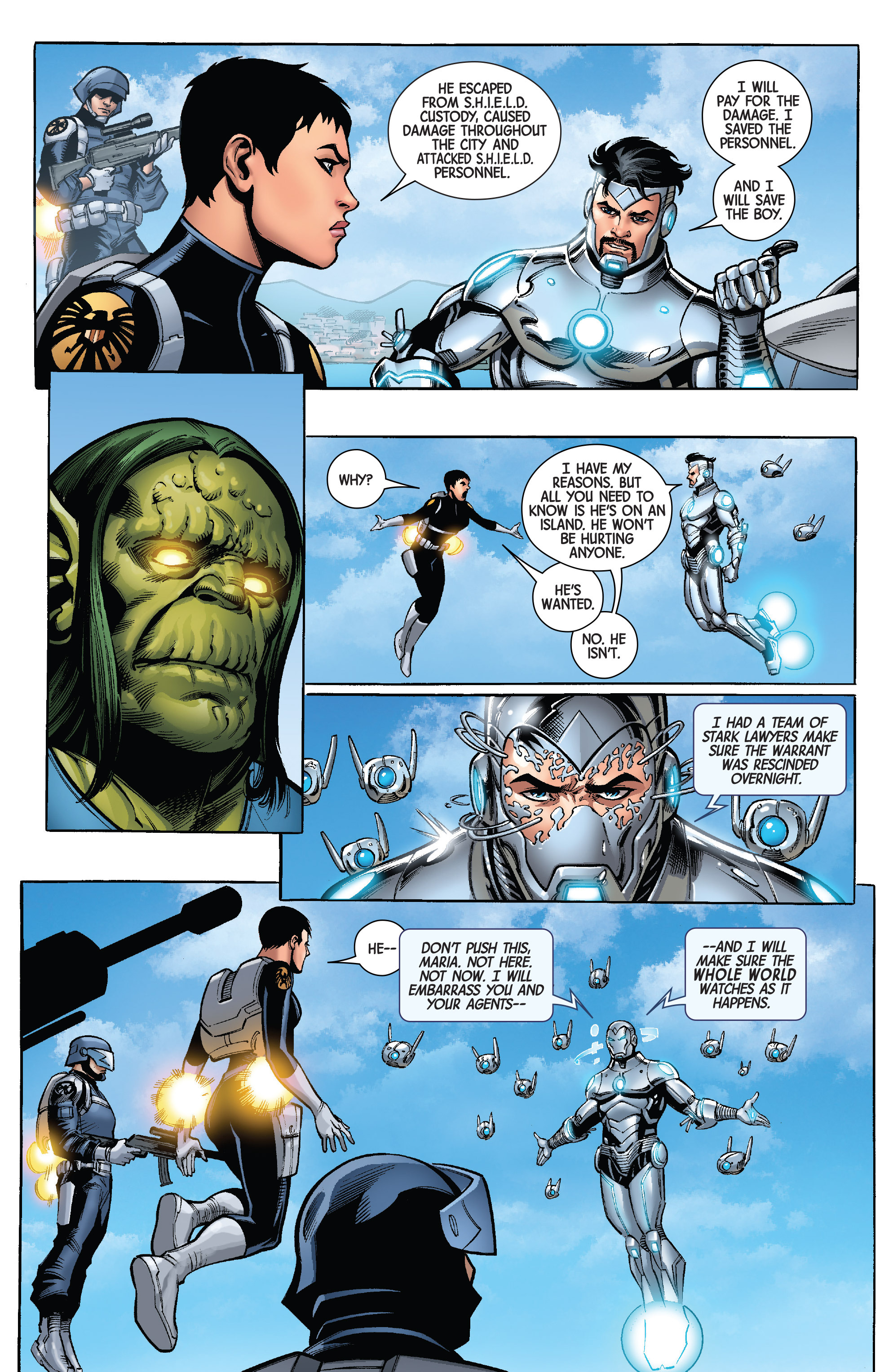 Read online Superior Iron Man comic -  Issue #4 - 11