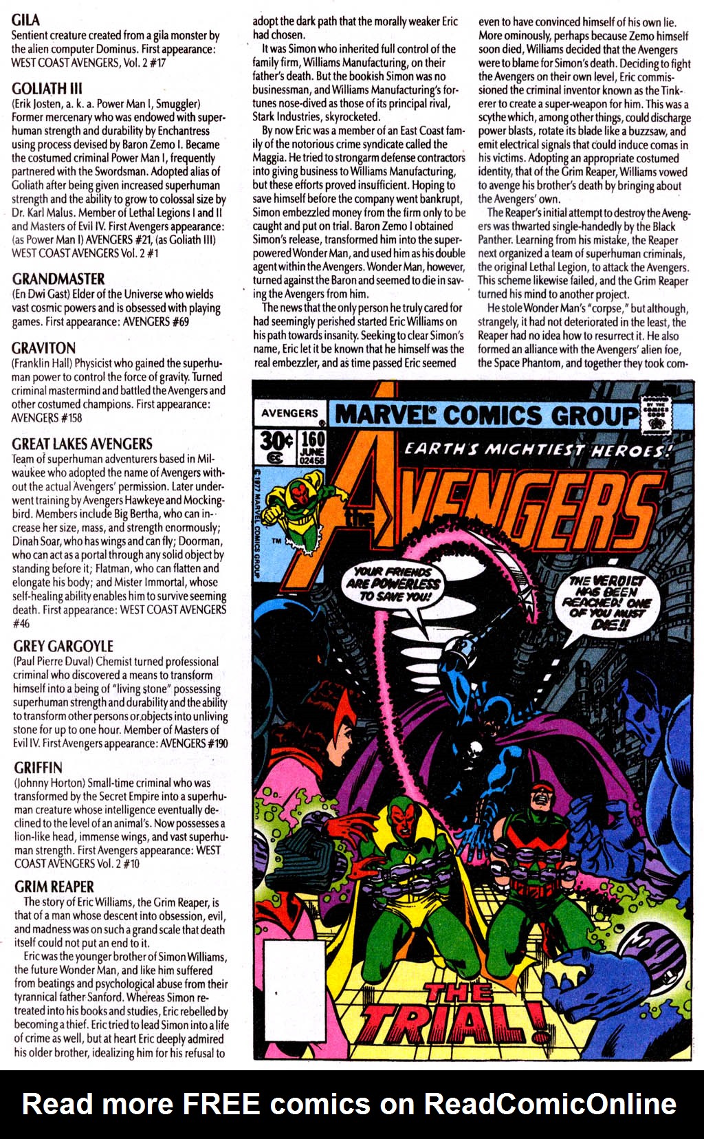 Read online The Avengers Log comic -  Issue # Full - 35