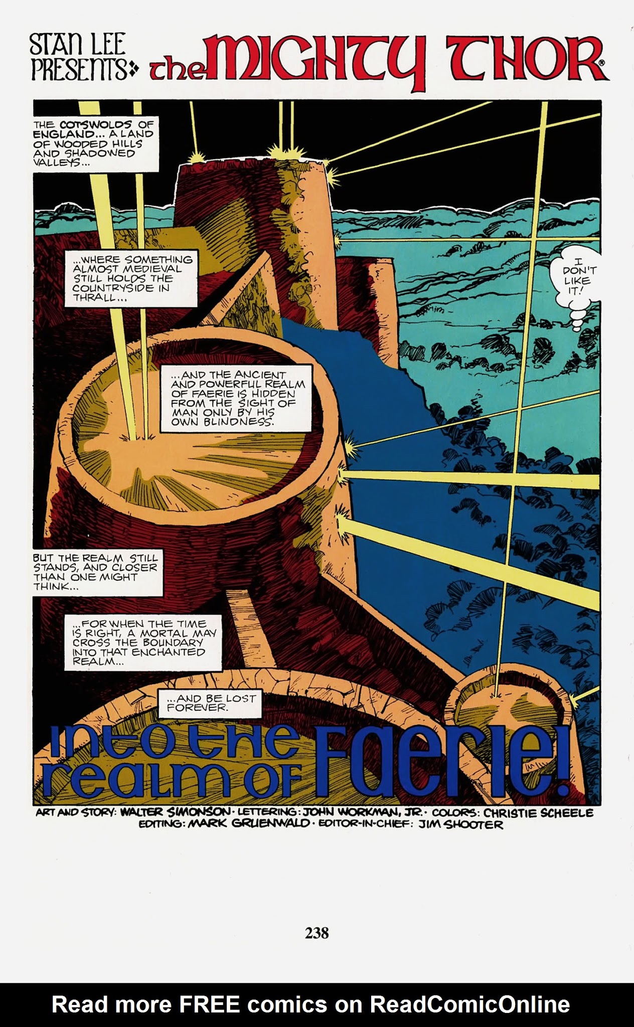 Read online Thor Visionaries: Walter Simonson comic -  Issue # TPB 1 - 240