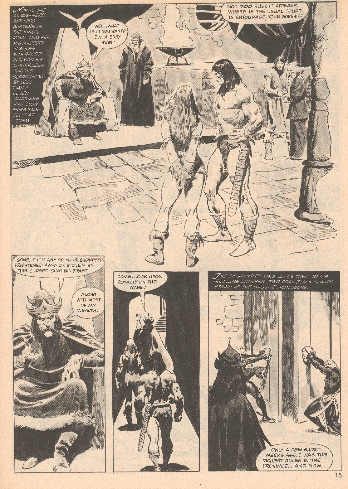 Read online The Savage Sword Of Conan comic -  Issue #70 - 15