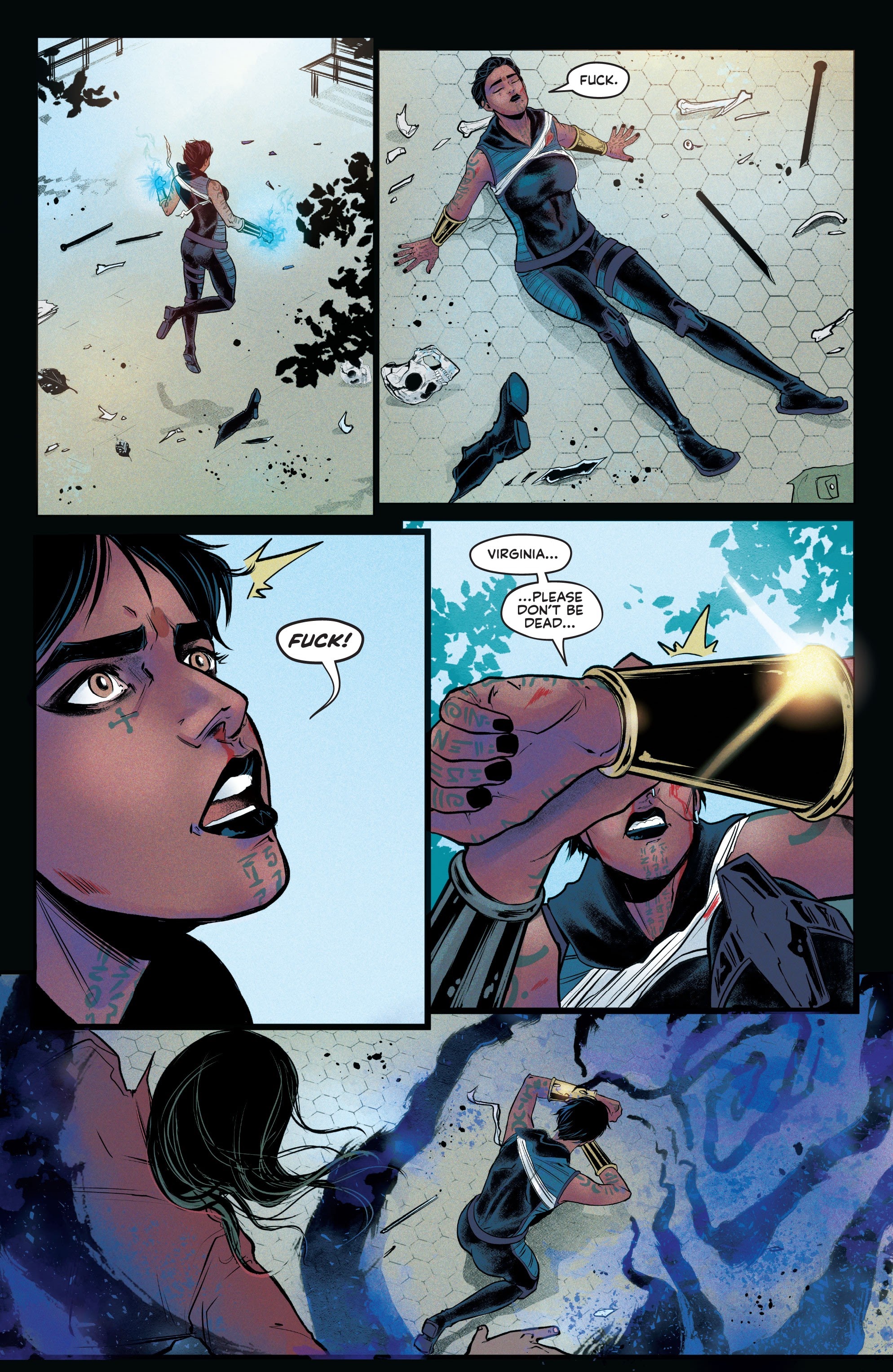 Read online Artemis and the Assassin comic -  Issue #5 - 16