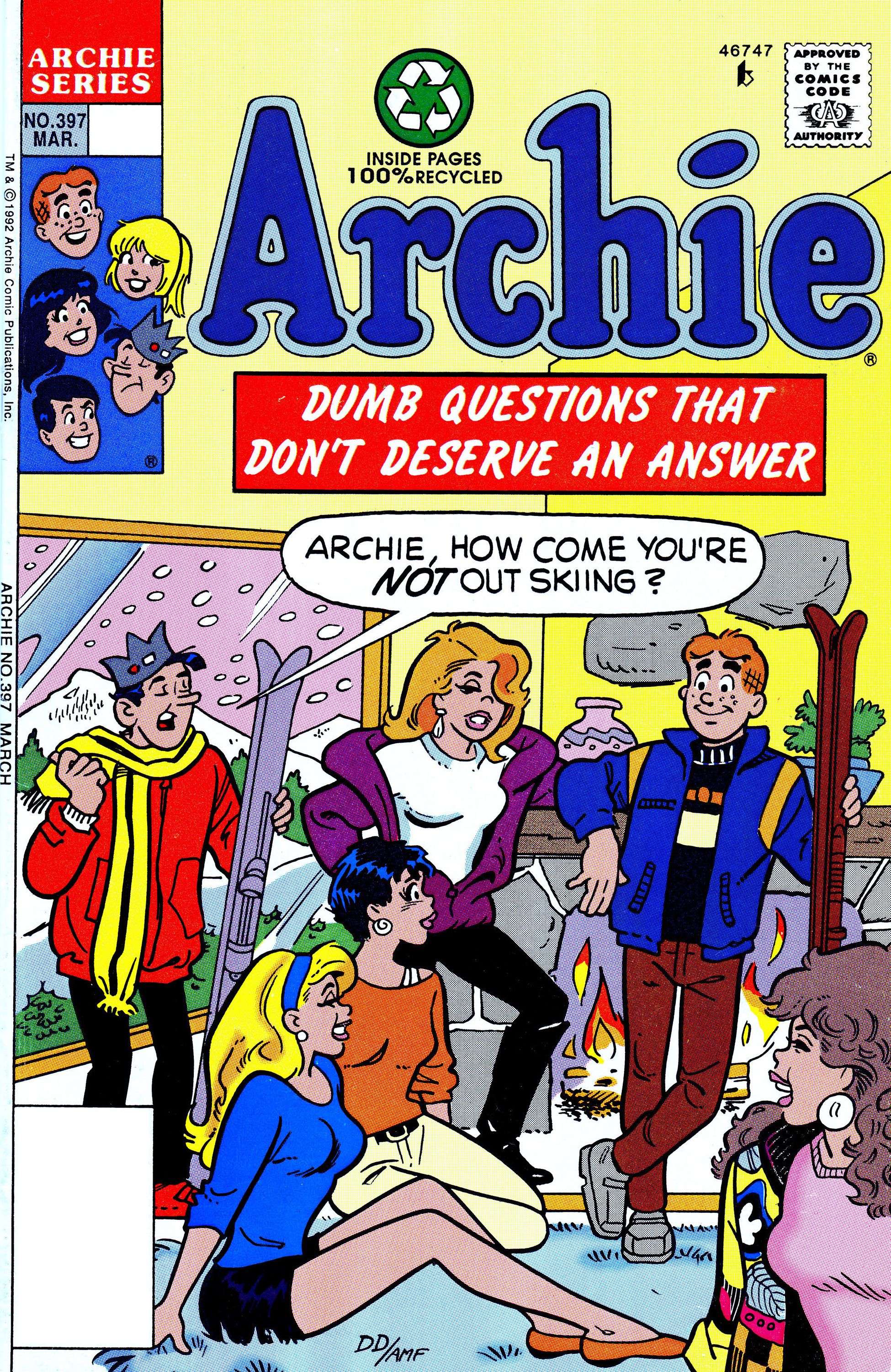Read online Archie (1960) comic -  Issue #397 - 1
