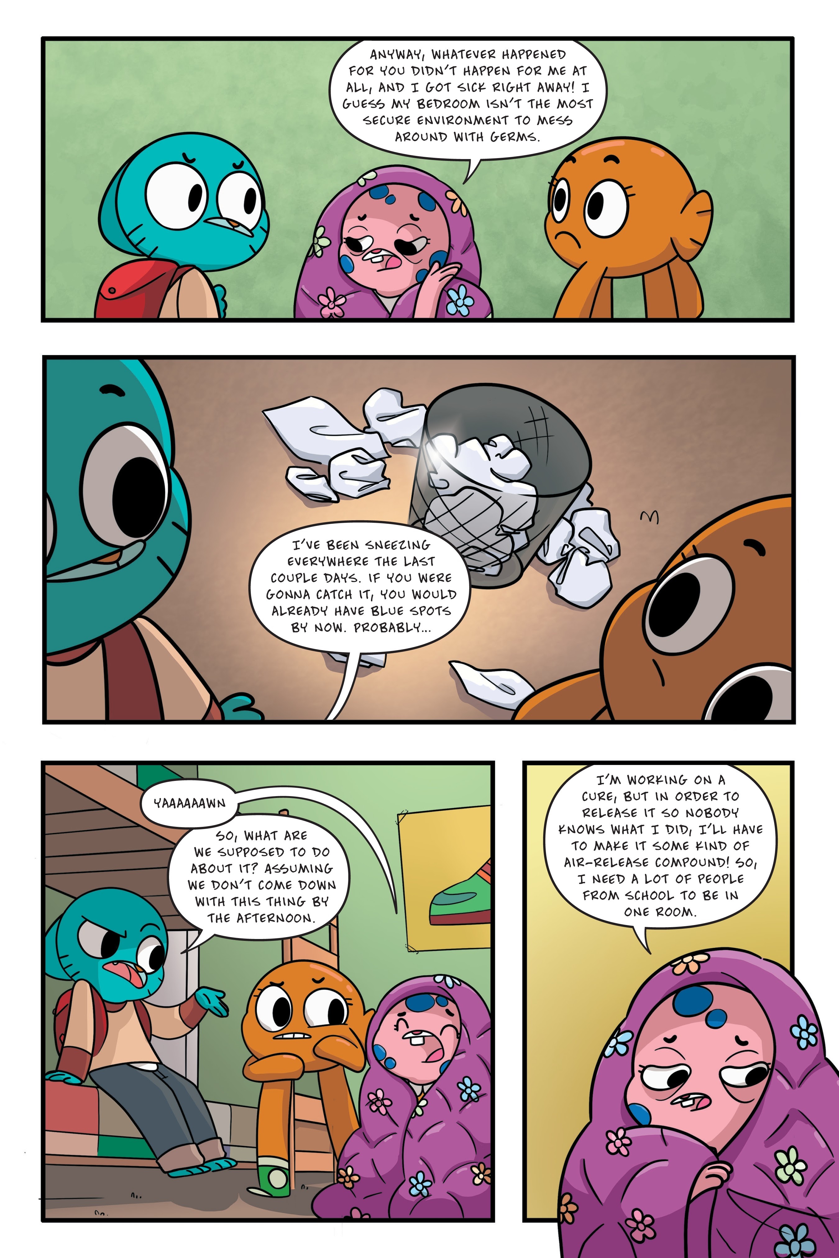 Read online The Amazing World of Gumball: Midsummer Nightmare comic -  Issue # TPB - 79