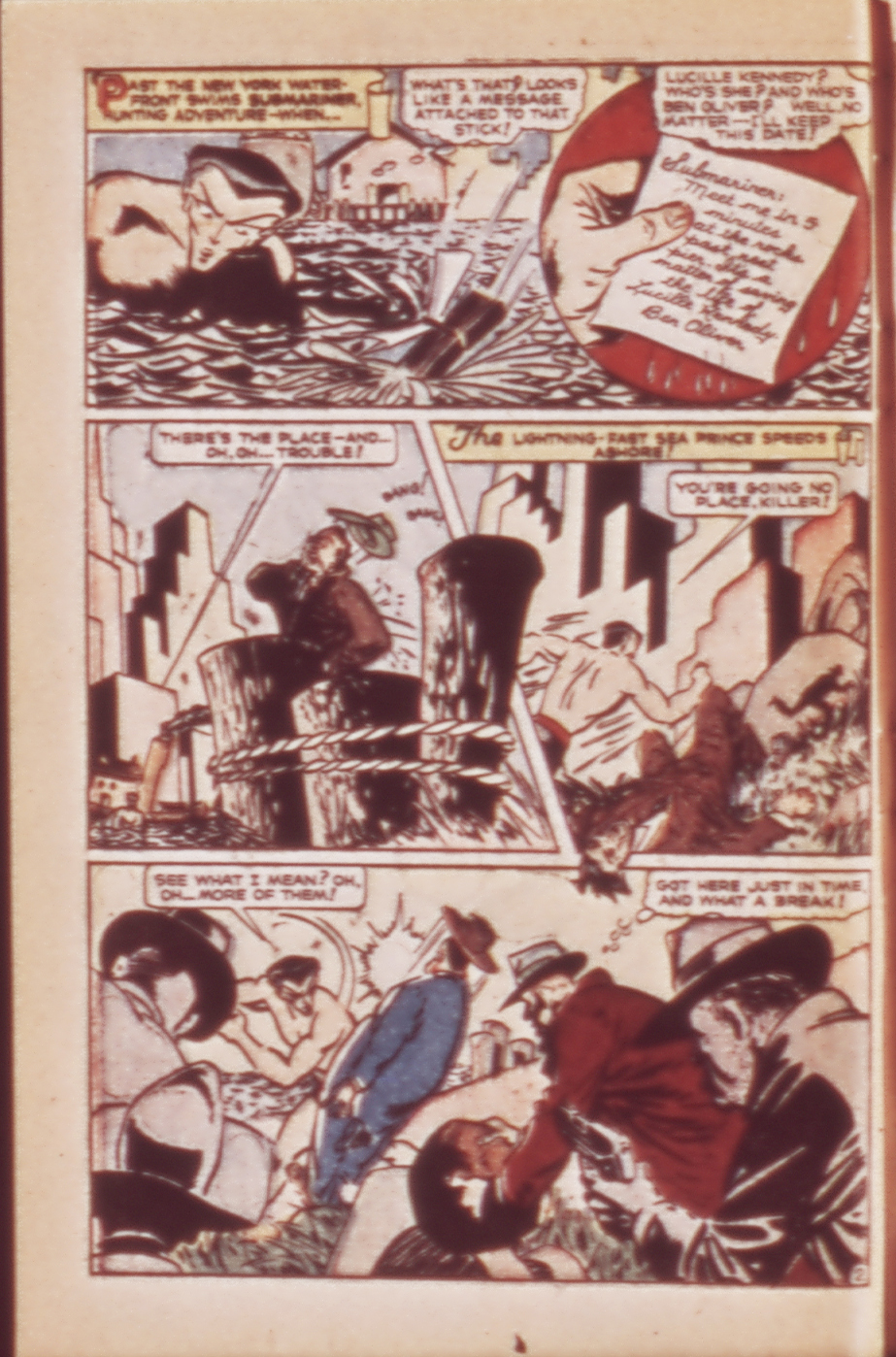 Read online Sub-Mariner Comics comic -  Issue #19 - 16