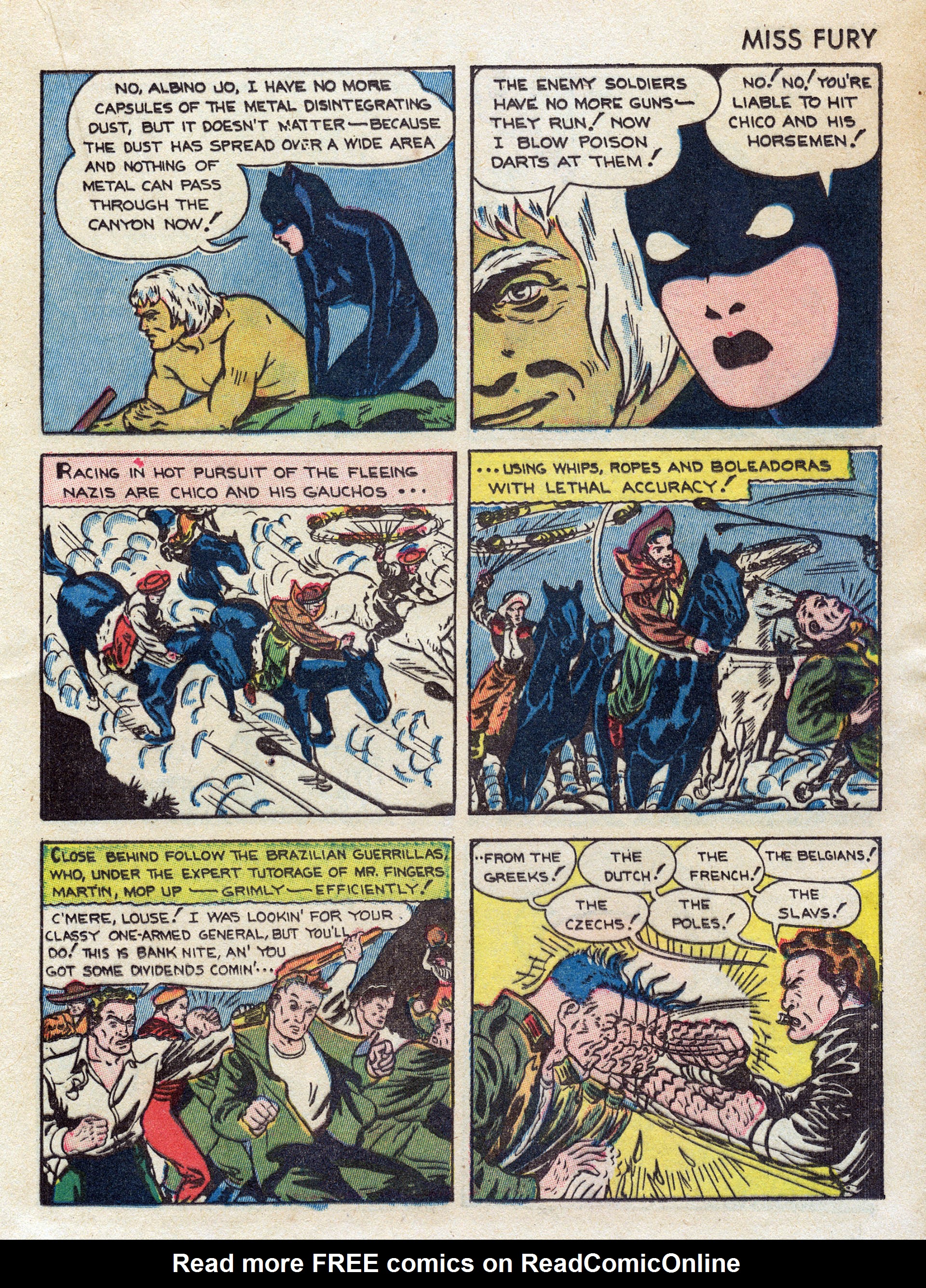 Read online Miss Fury Comics comic -  Issue #3 - 37