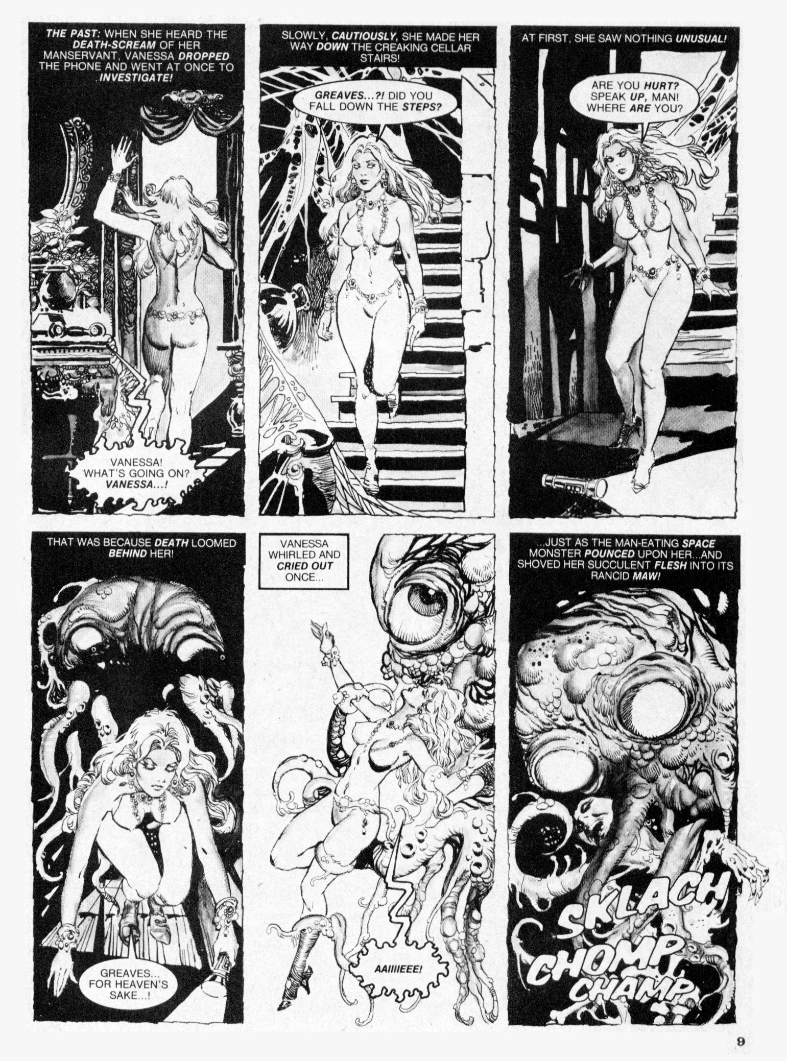 Read online Vampirella (1969) comic -  Issue #101 - 9