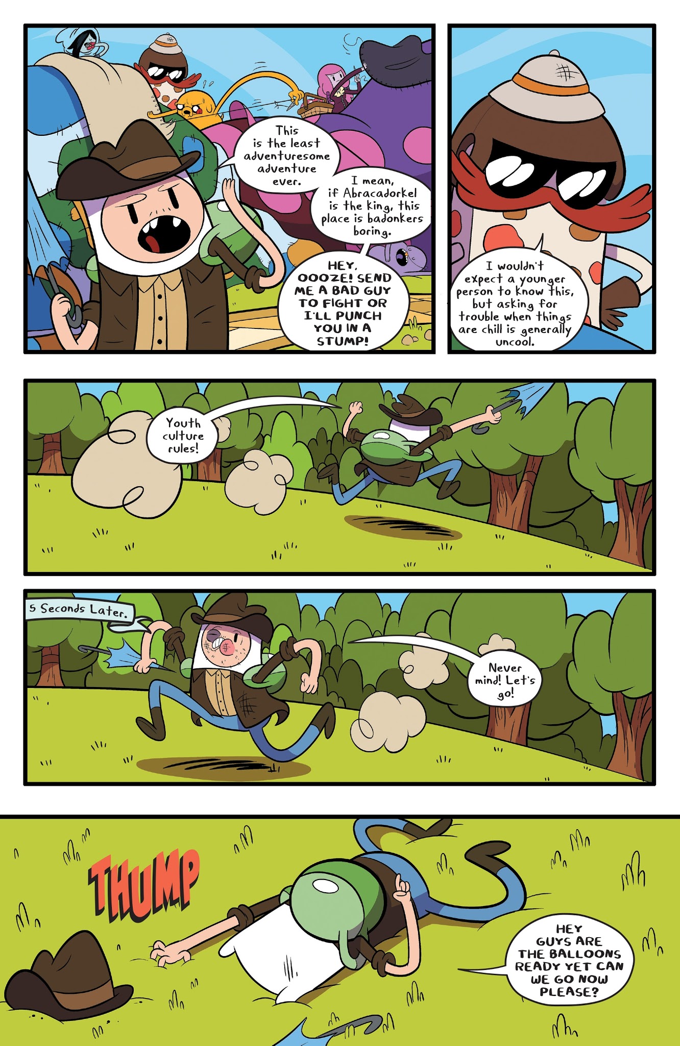 Read online Adventure Time comic -  Issue #67 - 9