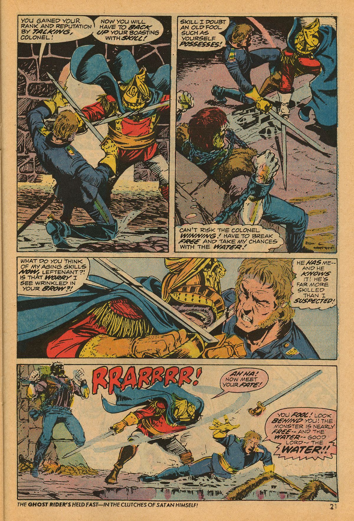 Read online Frankenstein (1973) comic -  Issue #6 - 22