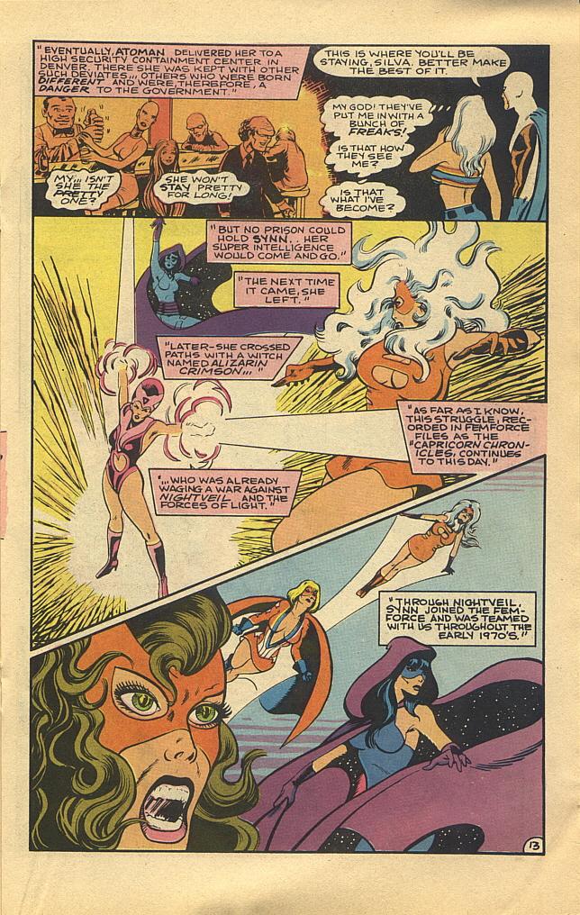 Read online Femforce comic -  Issue #6 - 17