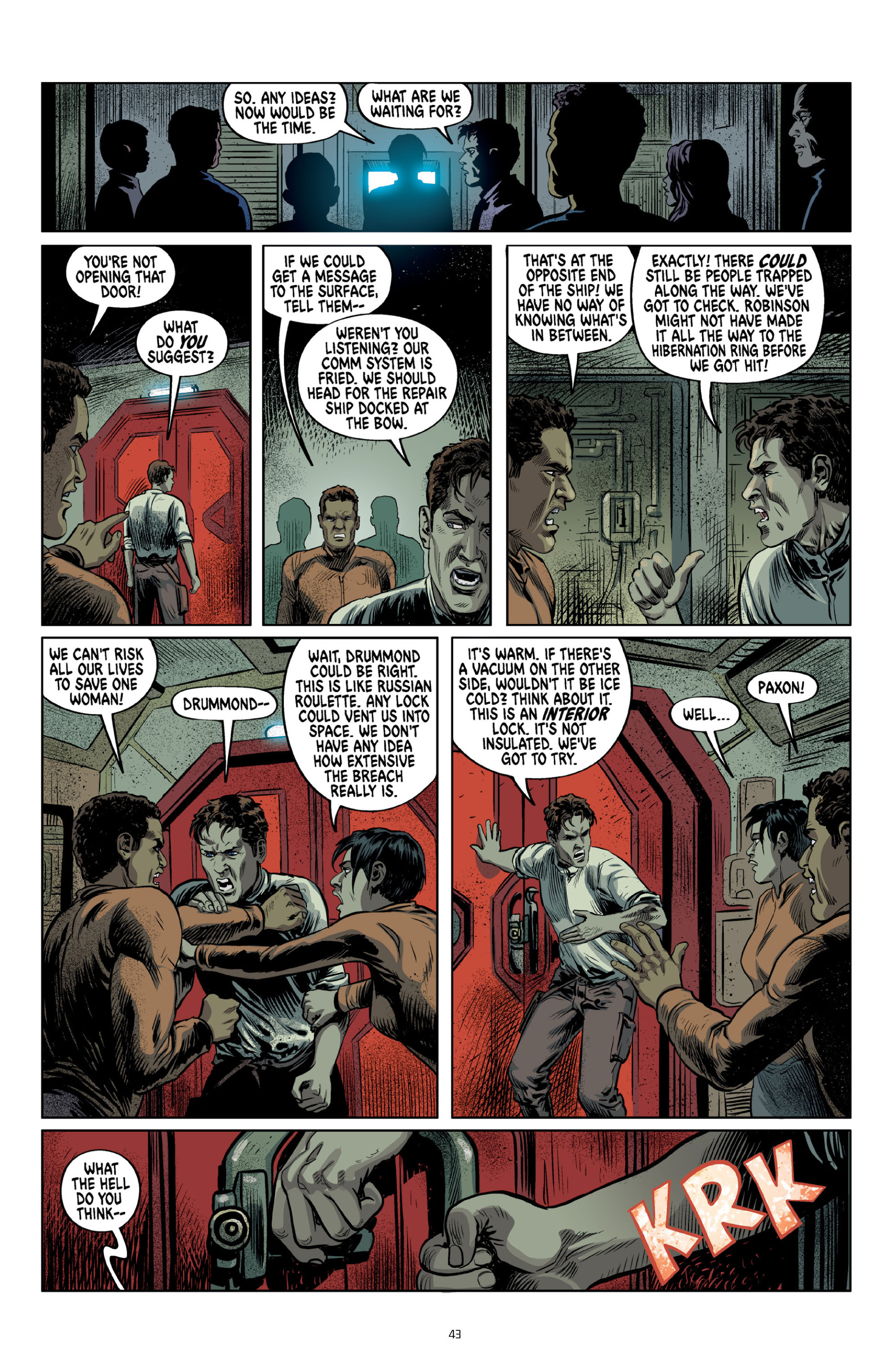 Read online Deep Gravity comic -  Issue # _TPB - 45