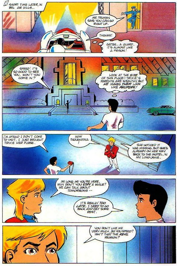 Read online Speed Racer (1987) comic -  Issue #6 - 10